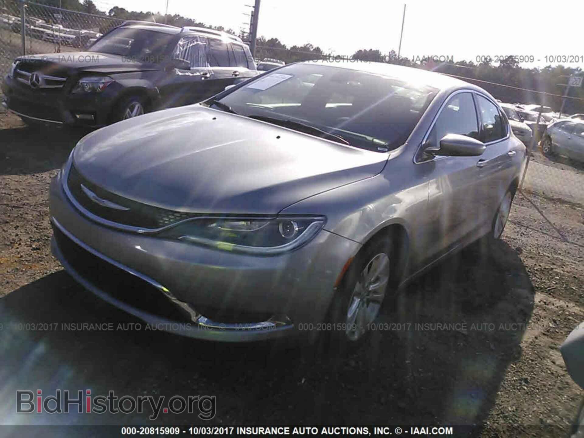2016 Chrysler 200 - VIN: 1C3CCCAB9GN140734 - Фото 2