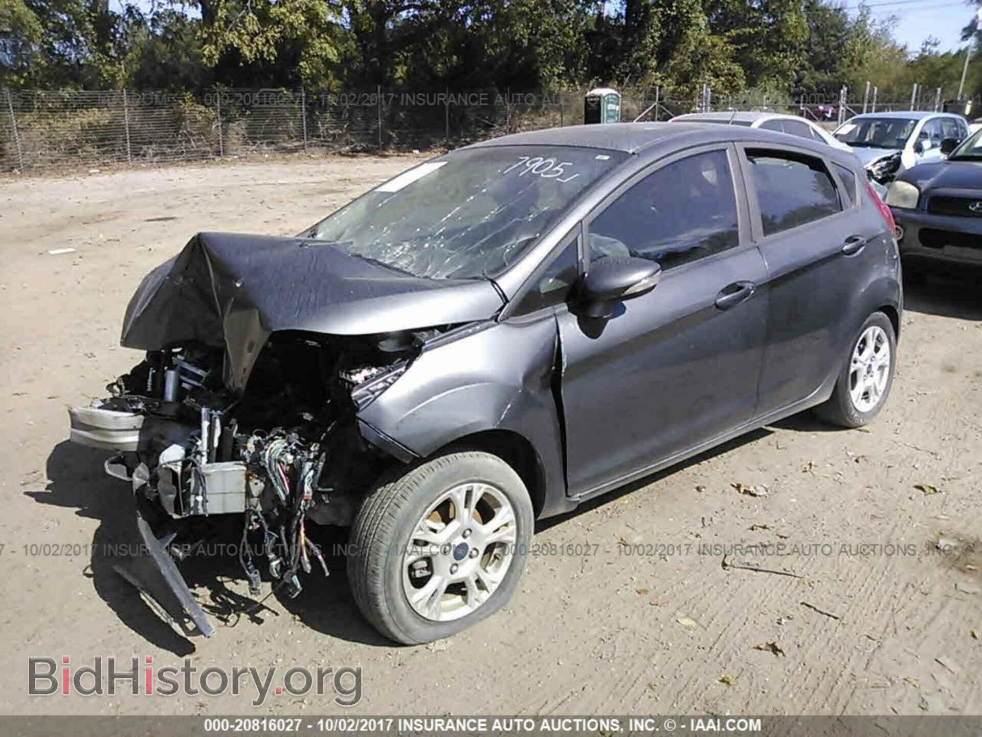 2016 Ford Fiesta - VIN: 3FADP4EJ9GM187905 - Фото 2