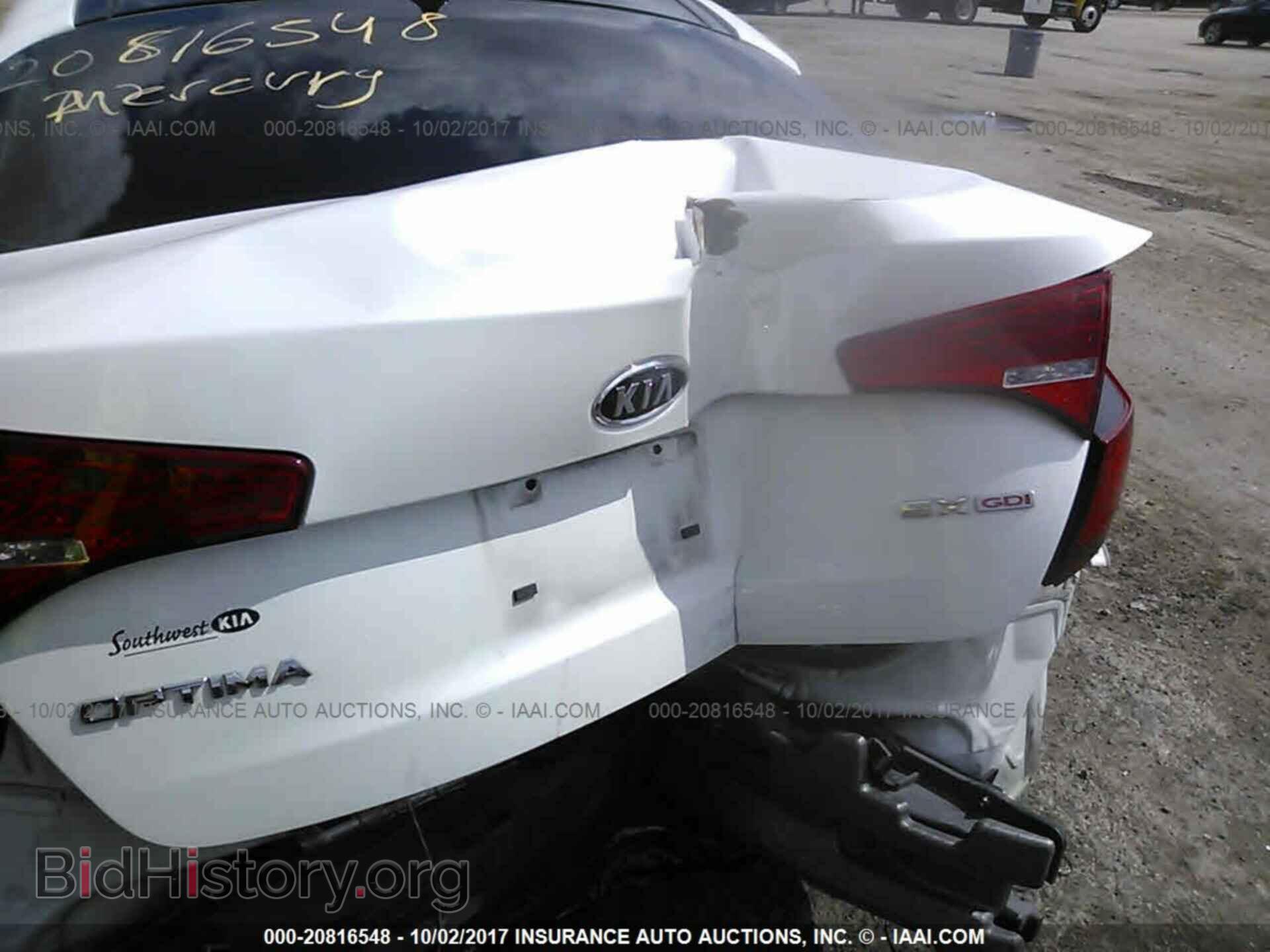 2011 Kia Optima - VIN: KNAGN4A7XB5113637 - Фото 6