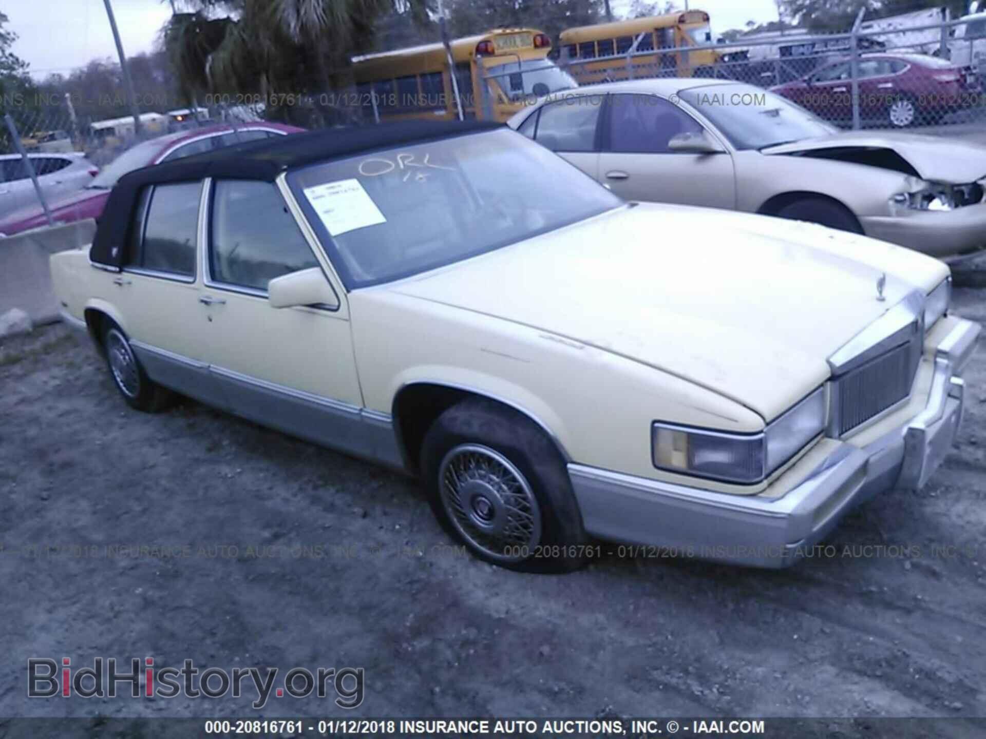 Photo 1G6CD5155K4340123 - CADILLAC DEVILLE 1989
