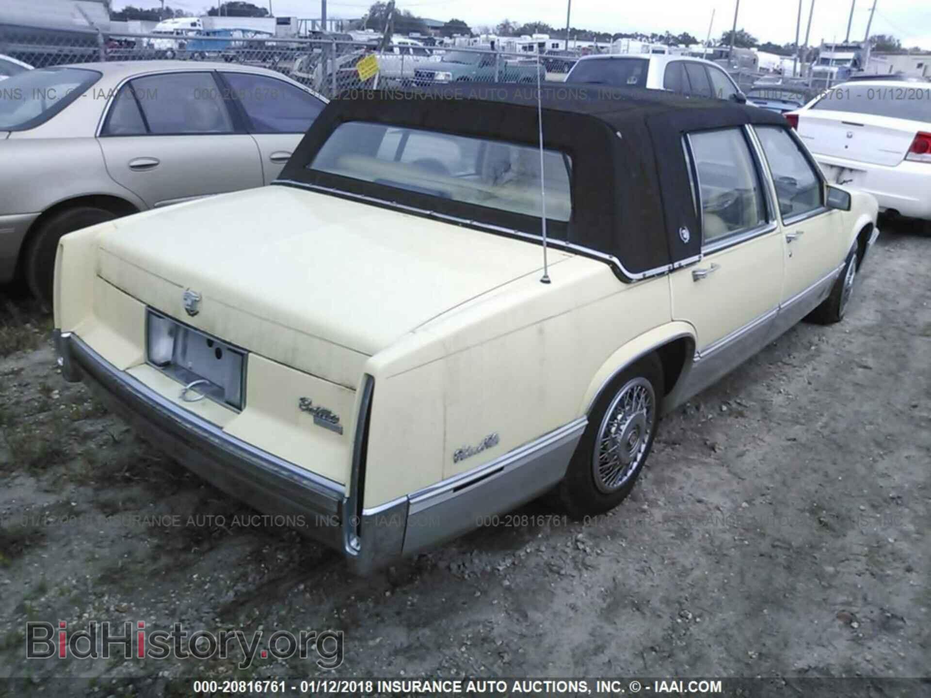 1989 CADILLAC DEVILLE - VIN: 1G6CD5155K4340123 - Фото 4