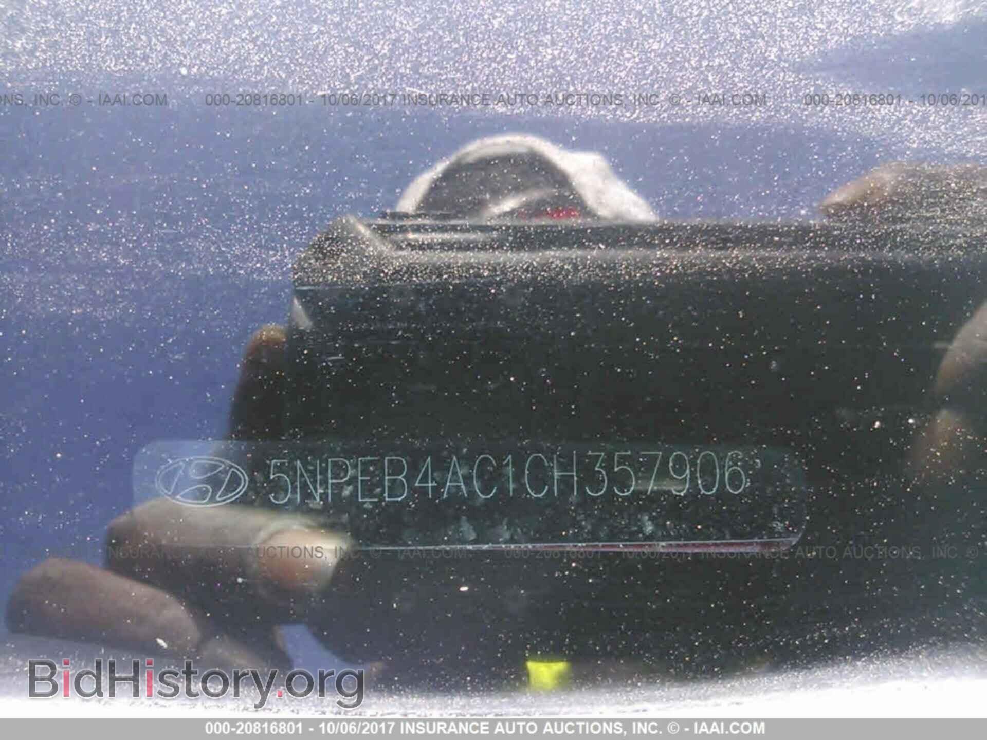 2012 Hyundai Sonata - VIN: 5NPEB4AC1CH357906 - Фото 9