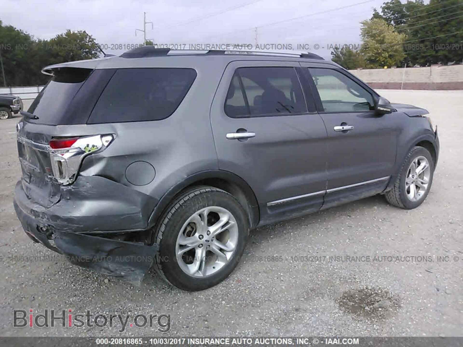 2013 Ford Explorer - VIN: 1FM5K8F85DGA27358 - Фото 4