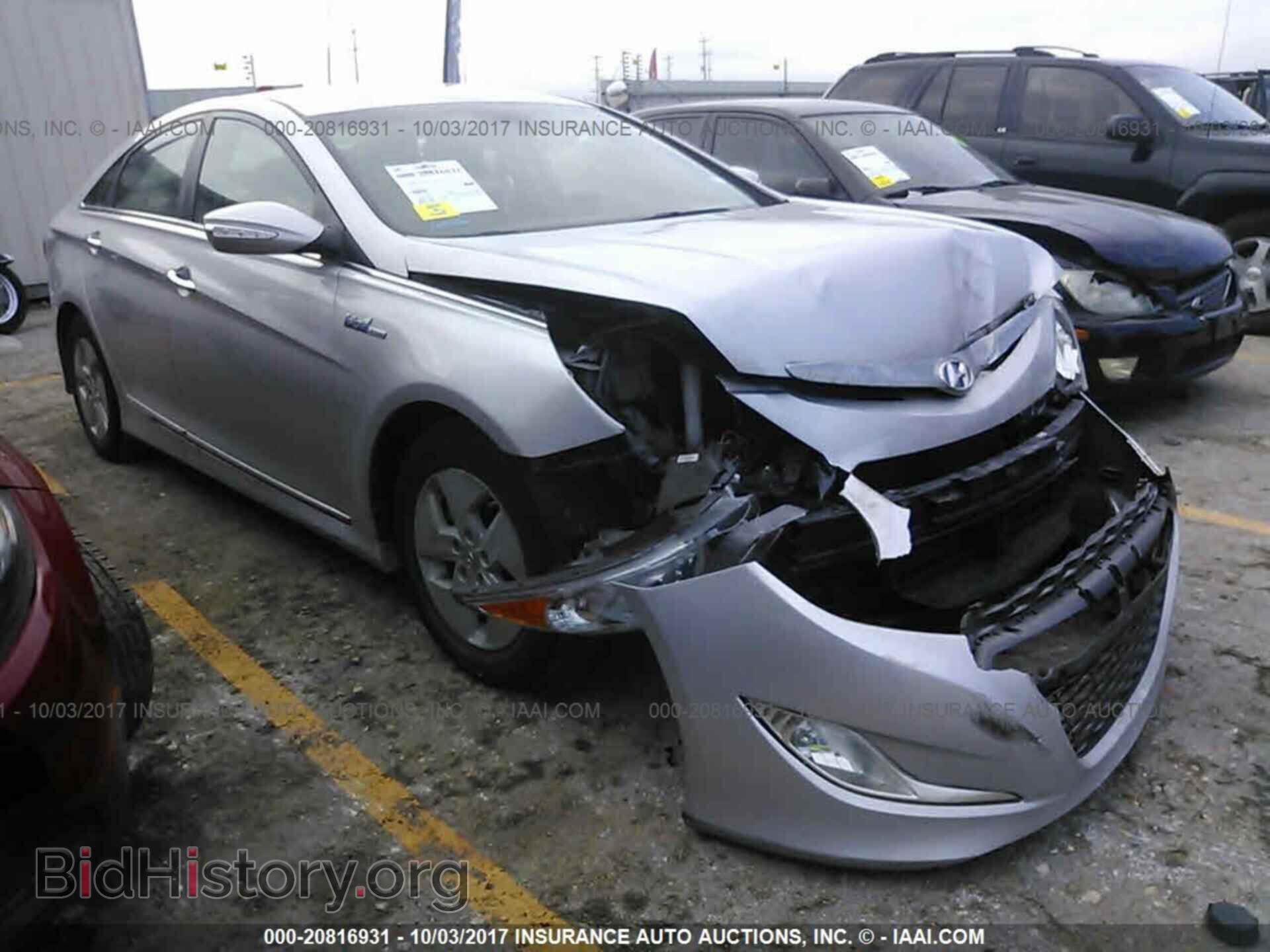 Фотография KMHEC4A41CA056044 - Hyundai Sonata 2012