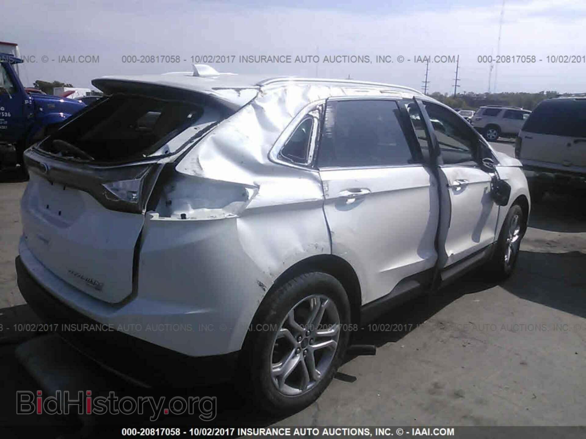 2015 Ford Edge - VIN: 2FMTK4K98FBB22814 - Фото 4