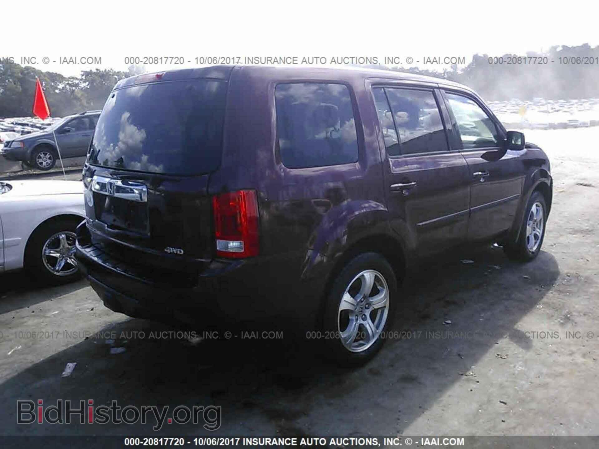 2013 Honda Pilot - VIN: 5FNYF4H51DB006163 - Photo 4