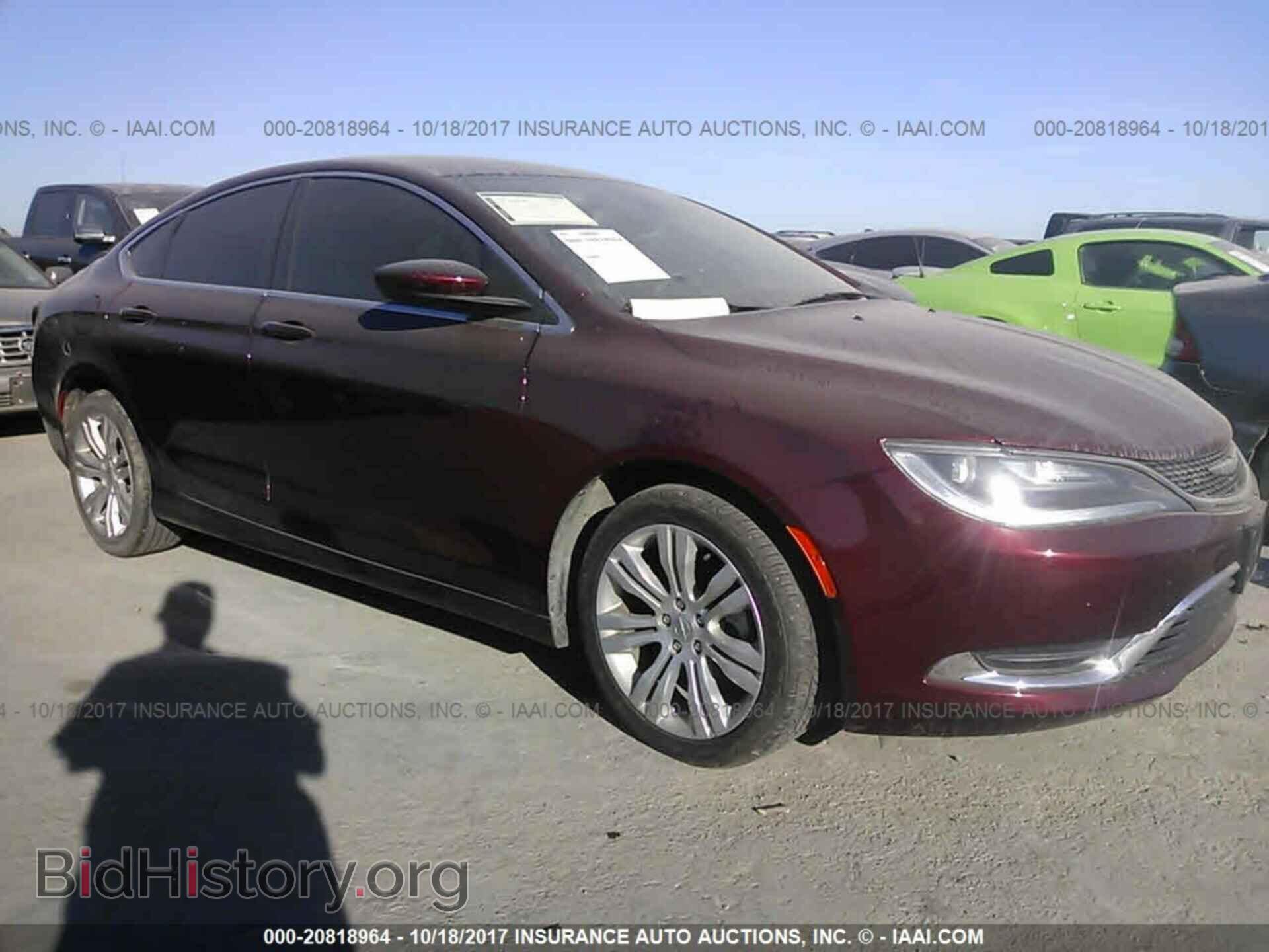 Photo 1C3CCCAB7FN662857 - Chrysler 200 2015