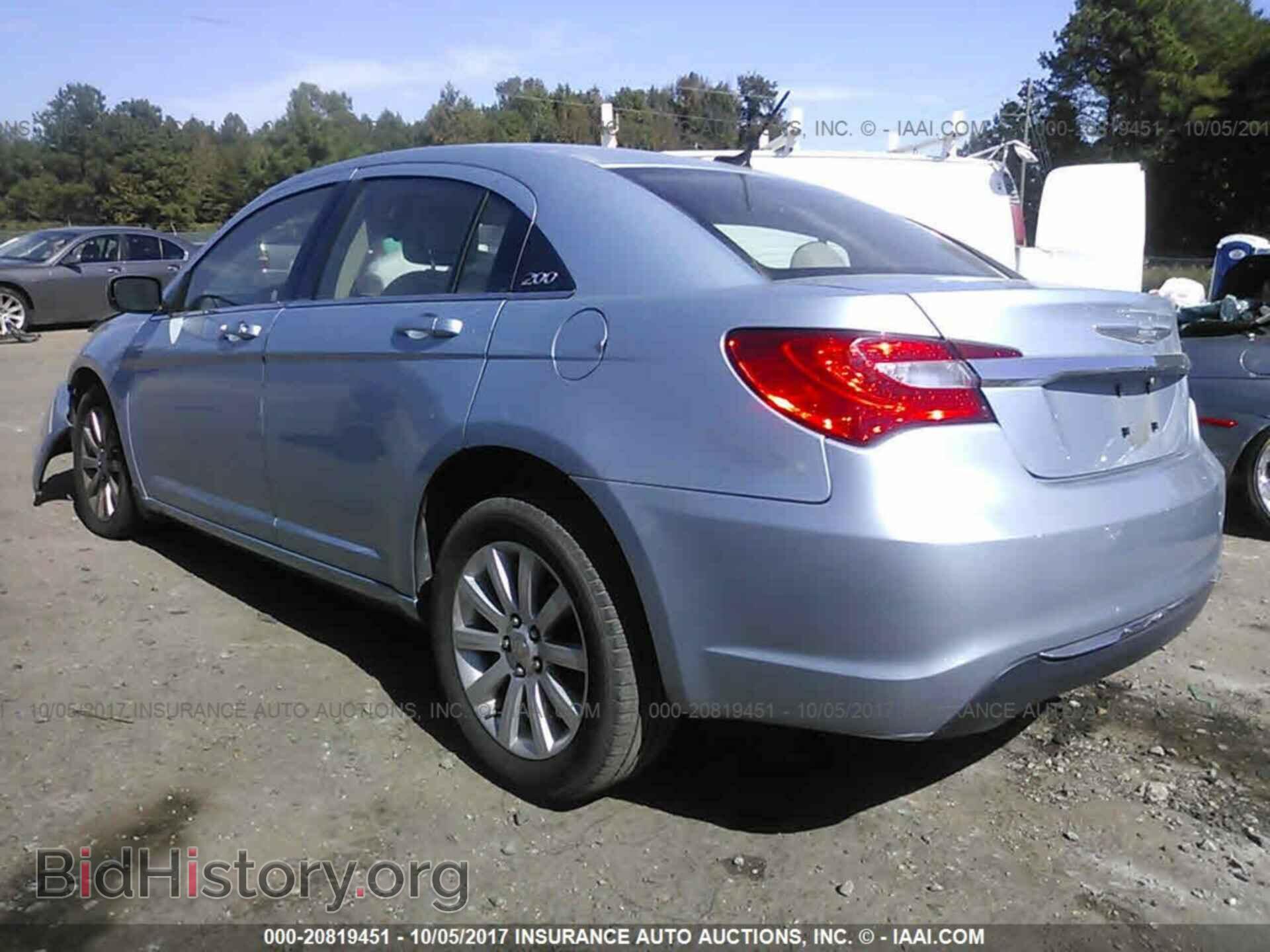 2012 Chrysler 200 - VIN: 1C3CCBBB4CN226343 - Фото 3