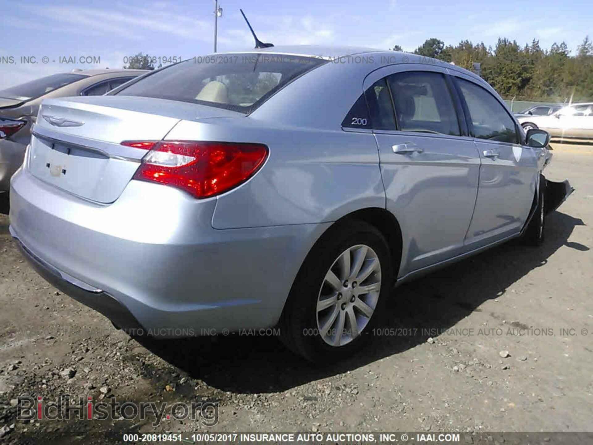 2012 Chrysler 200 - VIN: 1C3CCBBB4CN226343 - Фото 4