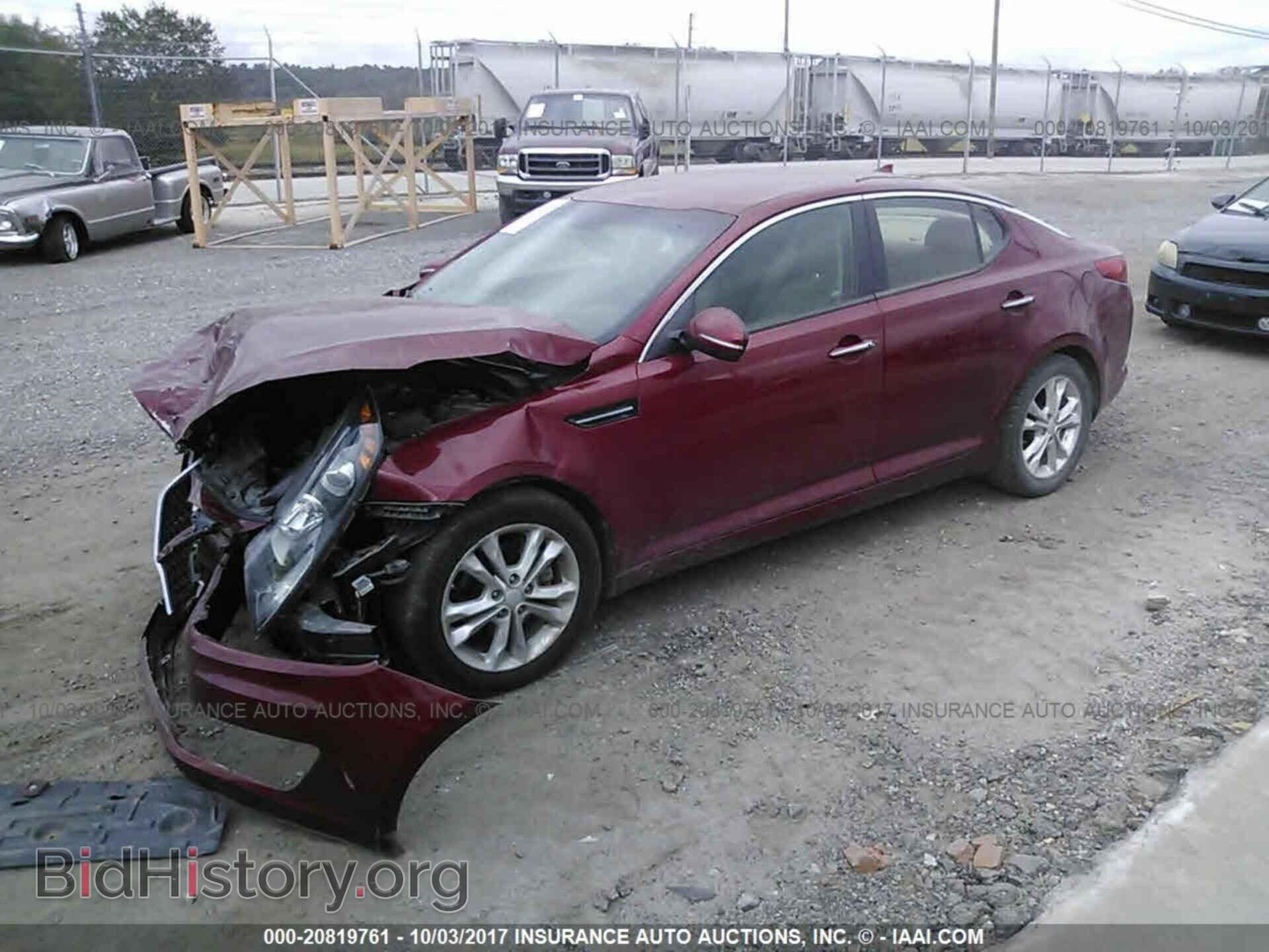 2012 Kia Optima - VIN: 5XXGN4A73CG031927 - Фото 2