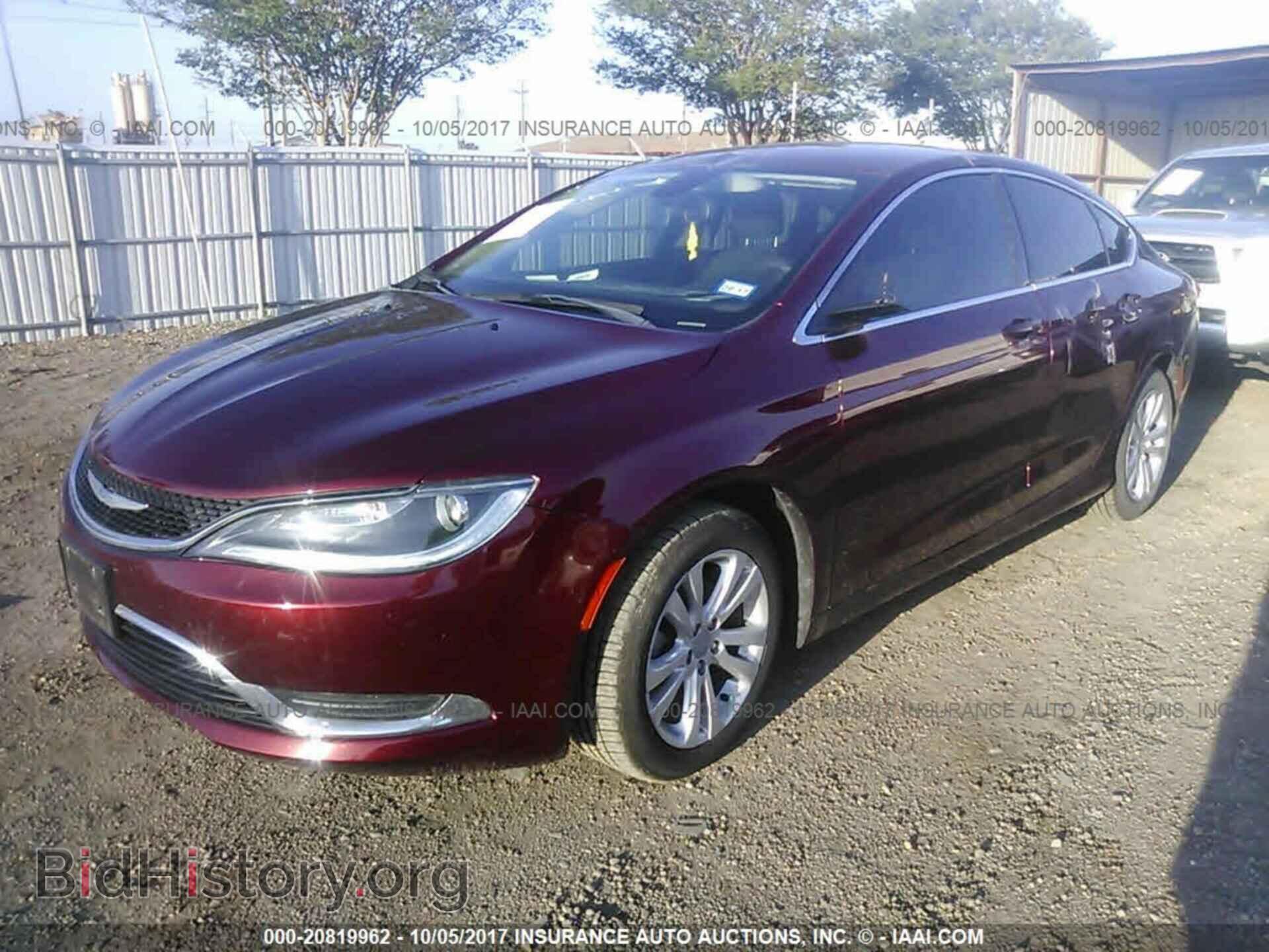 2016 Chrysler 200 - VIN: 1C3CCCABXGN106849 - Photo 2
