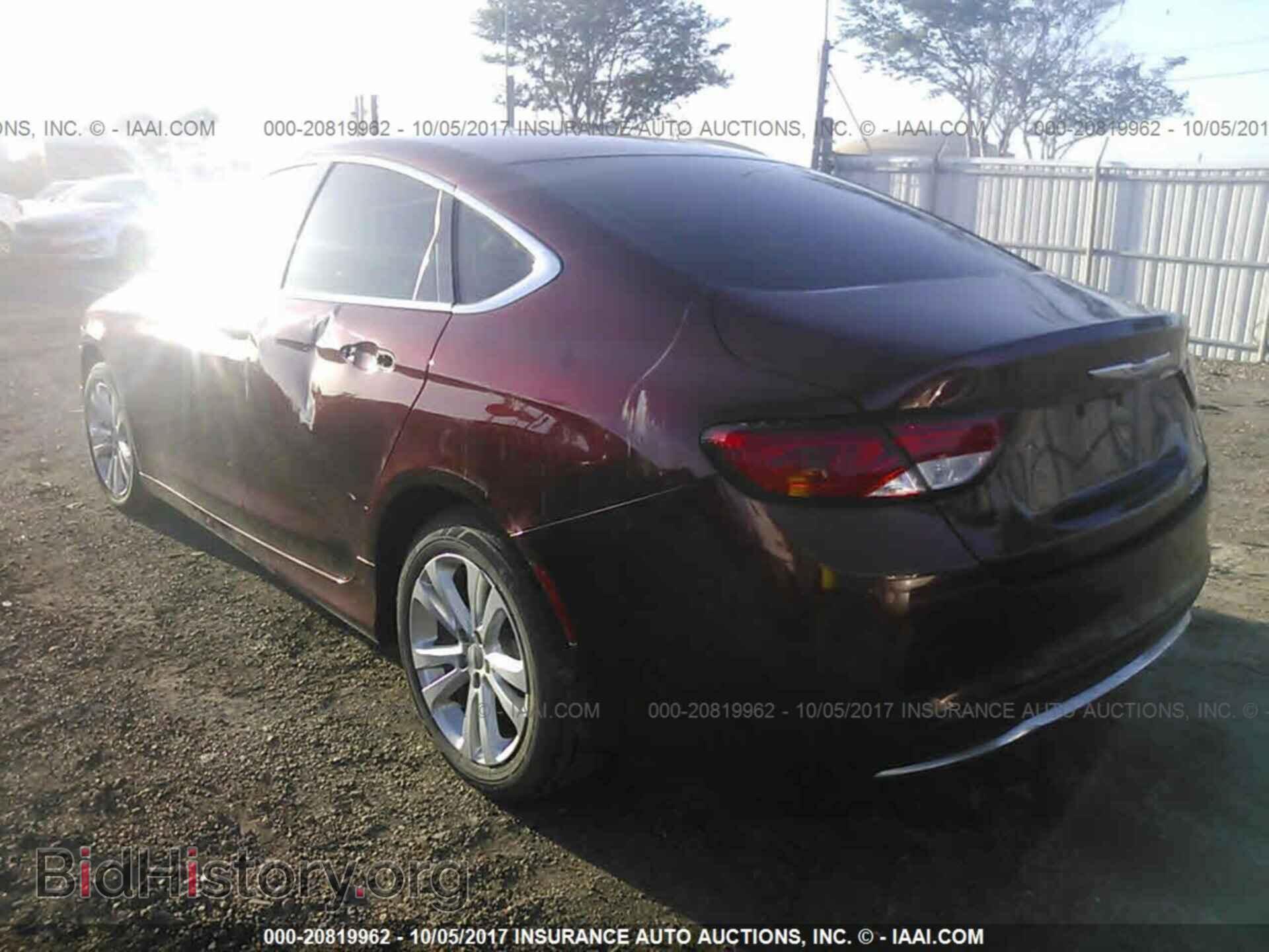 2016 Chrysler 200 - VIN: 1C3CCCABXGN106849 - Photo 3