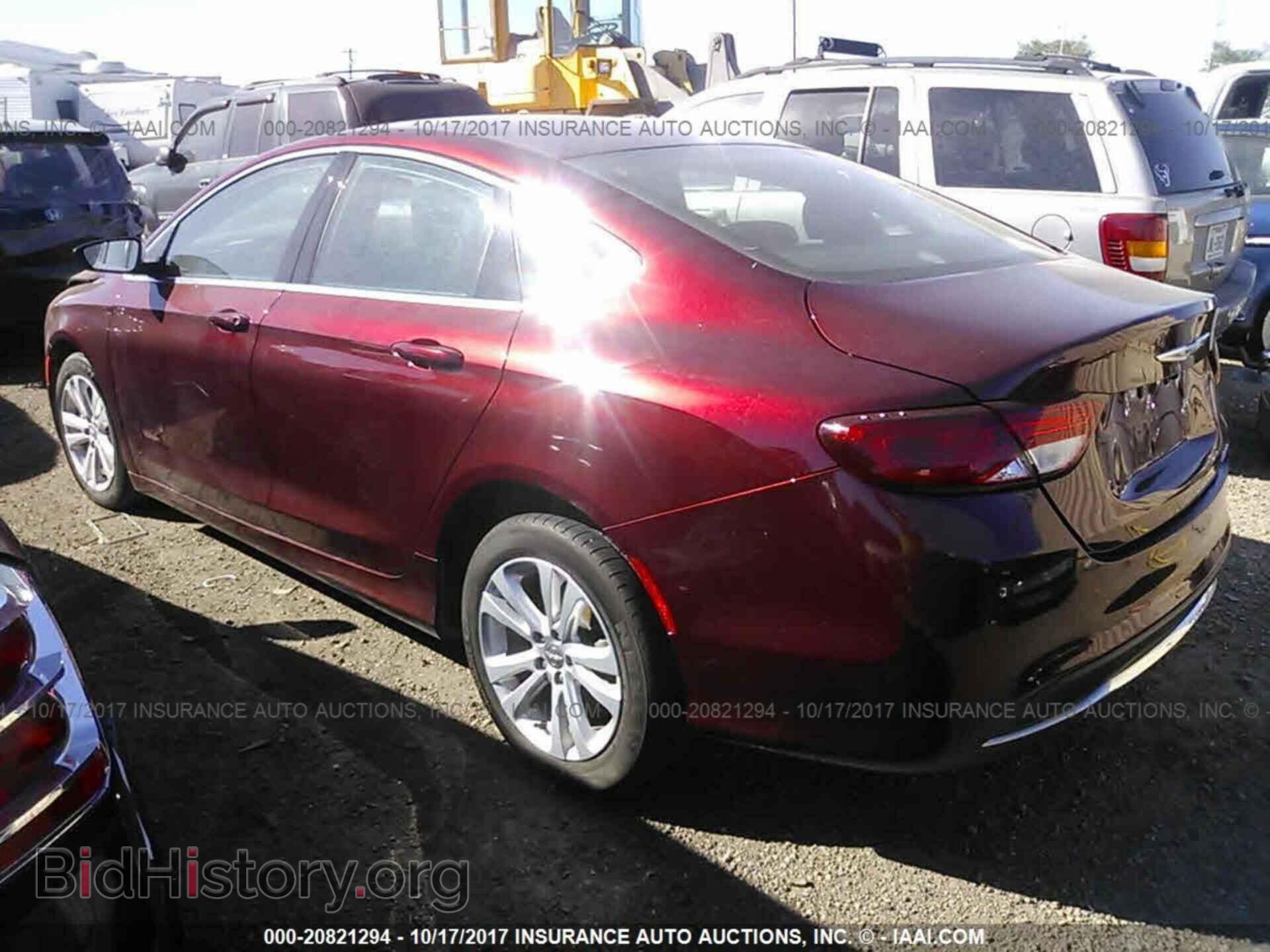 2016 Chrysler 200 - VIN: 1C3CCCFB6GN182724 - Фото 3