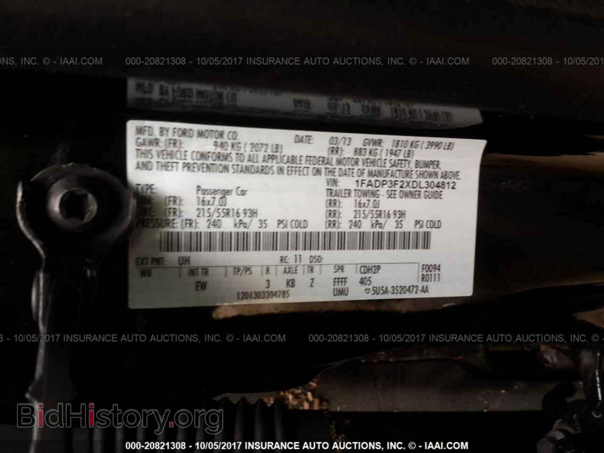 2013 Ford Focus - VIN: 1FADP3F2XDL304812 - Photo 9