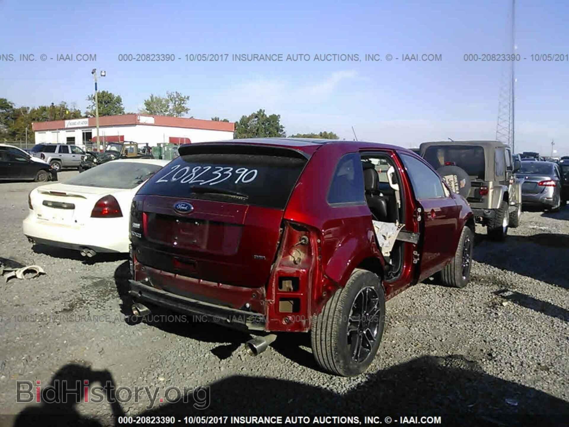 2013 Ford Edge - VIN: 2FMDK3JC0DBB13744 - Photo 4