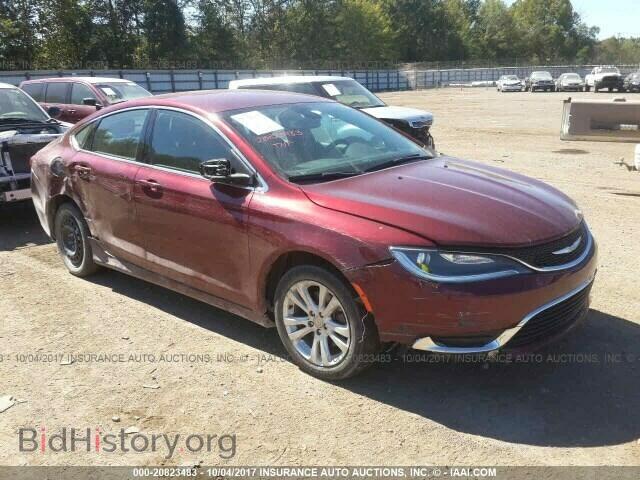 Фотография 1C3CCCAB2FN647425 - Chrysler 200 2015