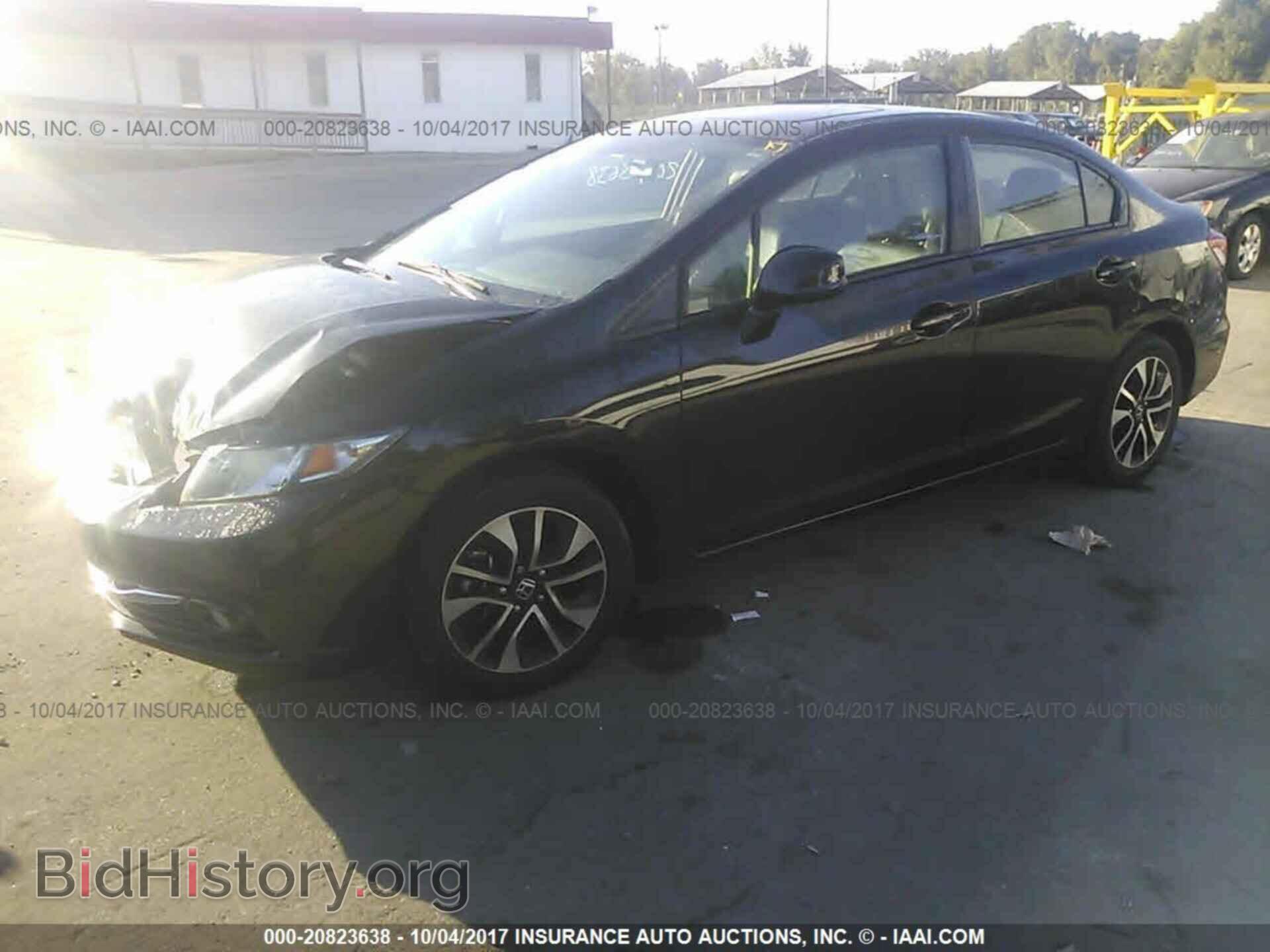 2013 Honda Civic - VIN: 2HGFB2F96DH550778 - Фото 2