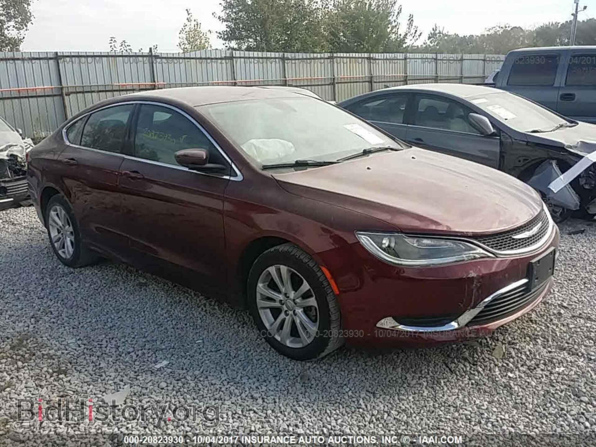 Фотография 1C3CCCAB8FN619094 - Chrysler 200 2015