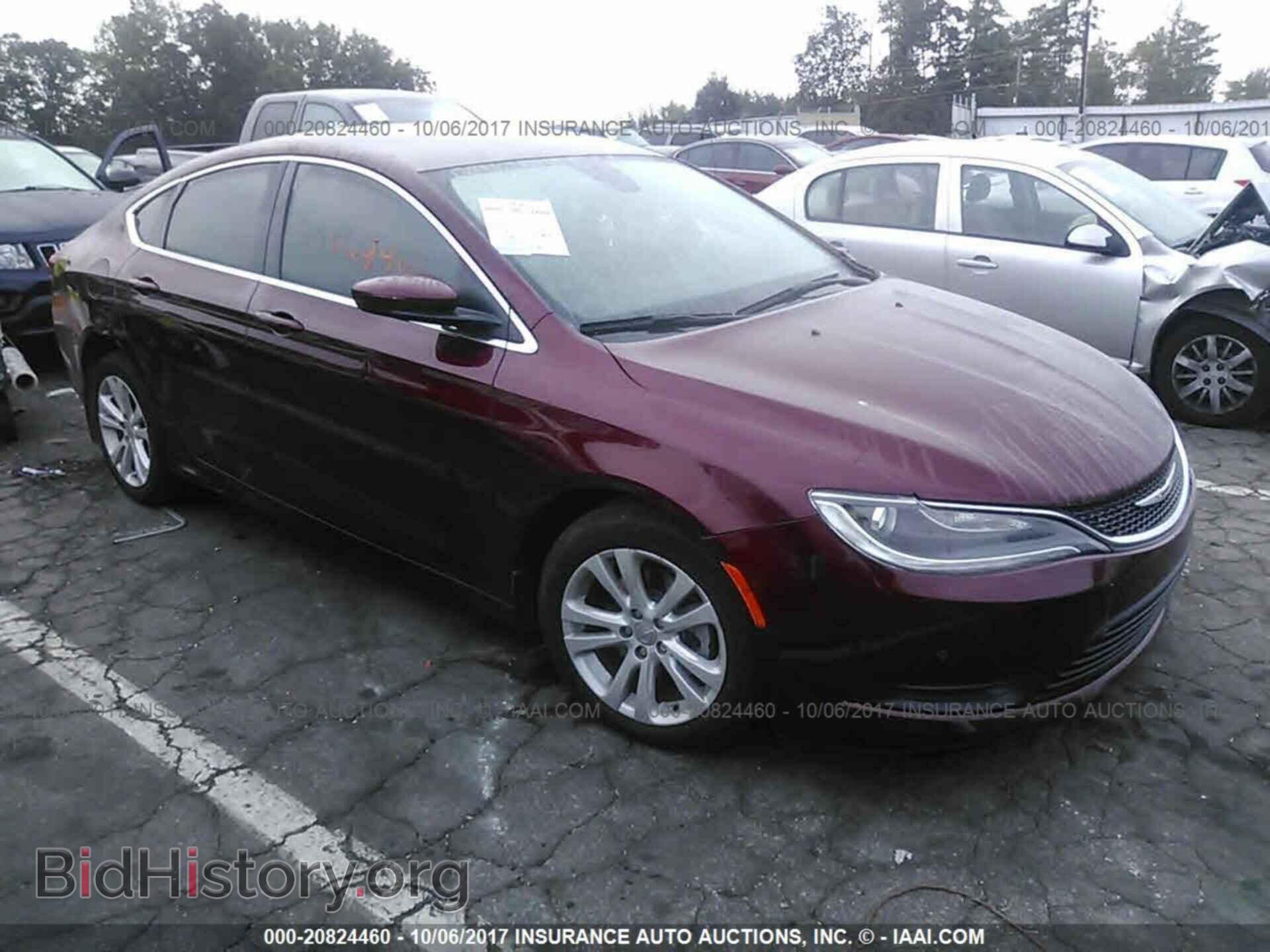 Фотография 1C3CCCFB1GN186003 - Chrysler 200 2016