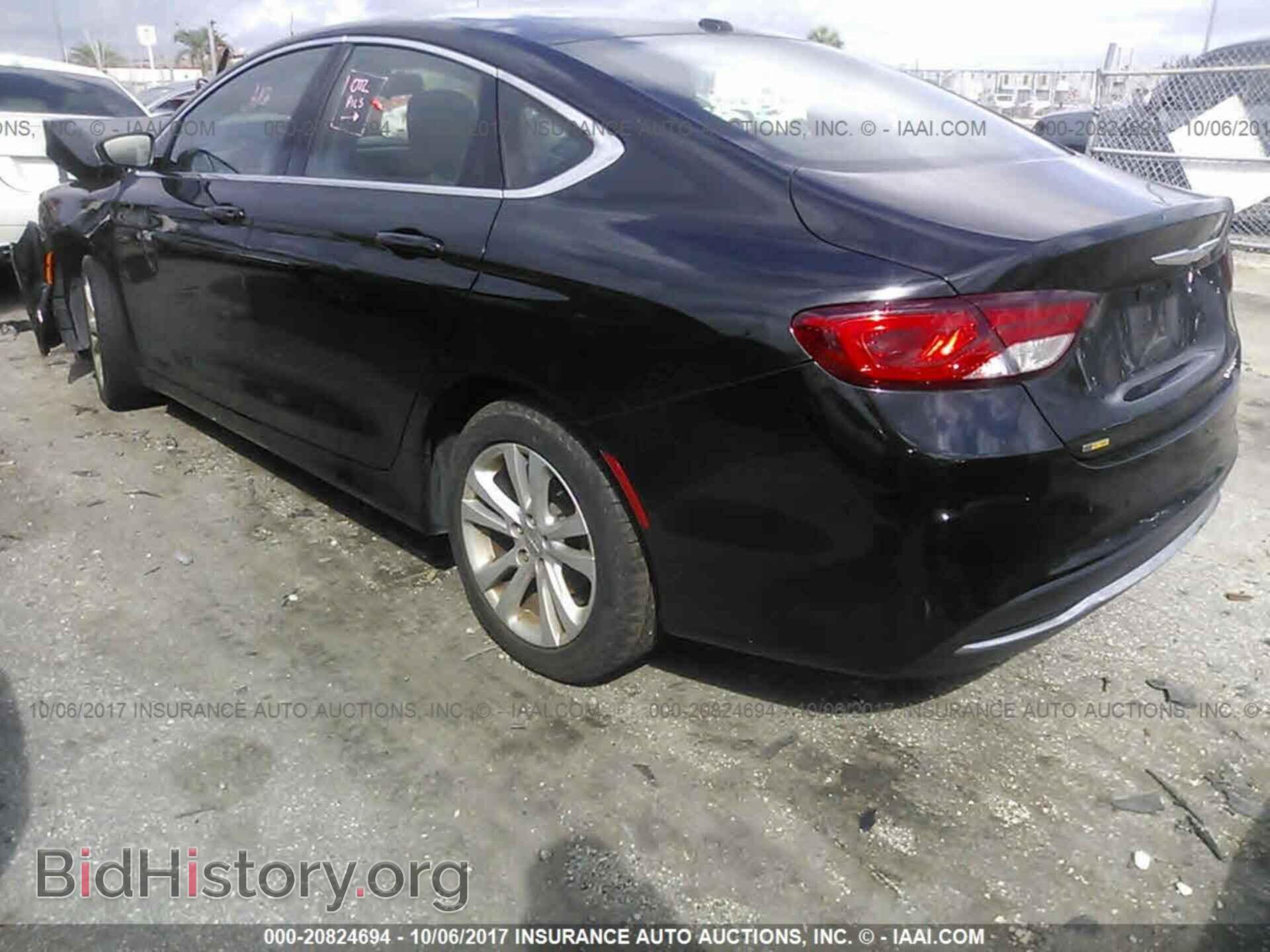 2015 Chrysler 200 - VIN: 1C3CCCAB5FN611762 - Фото 3