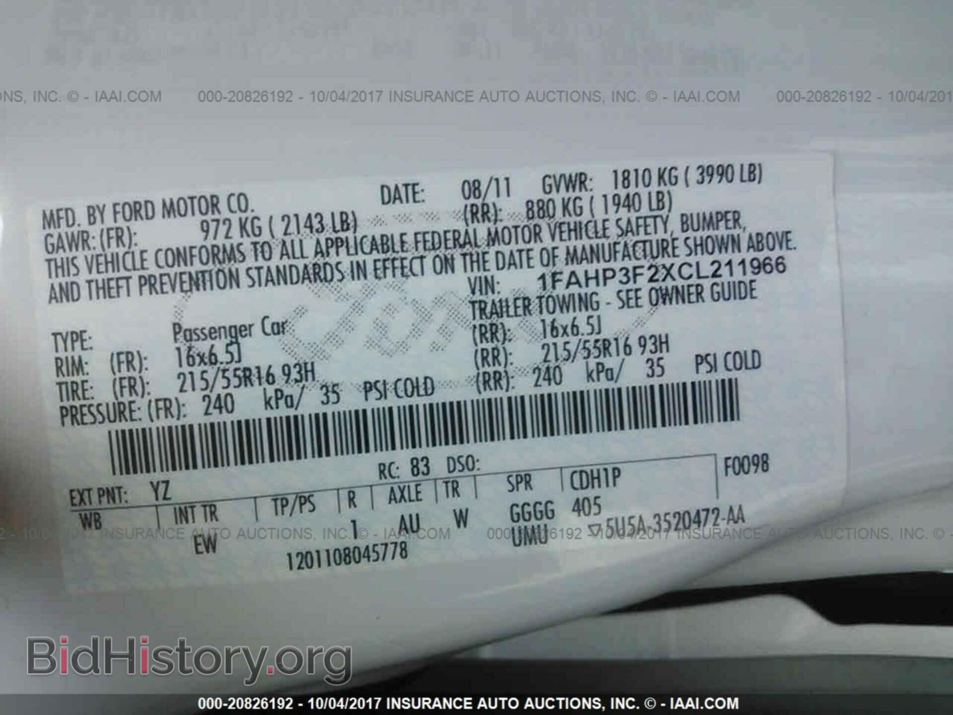 2012 Ford Focus - VIN: 1FAHP3F2XCL211966 - Photo 9