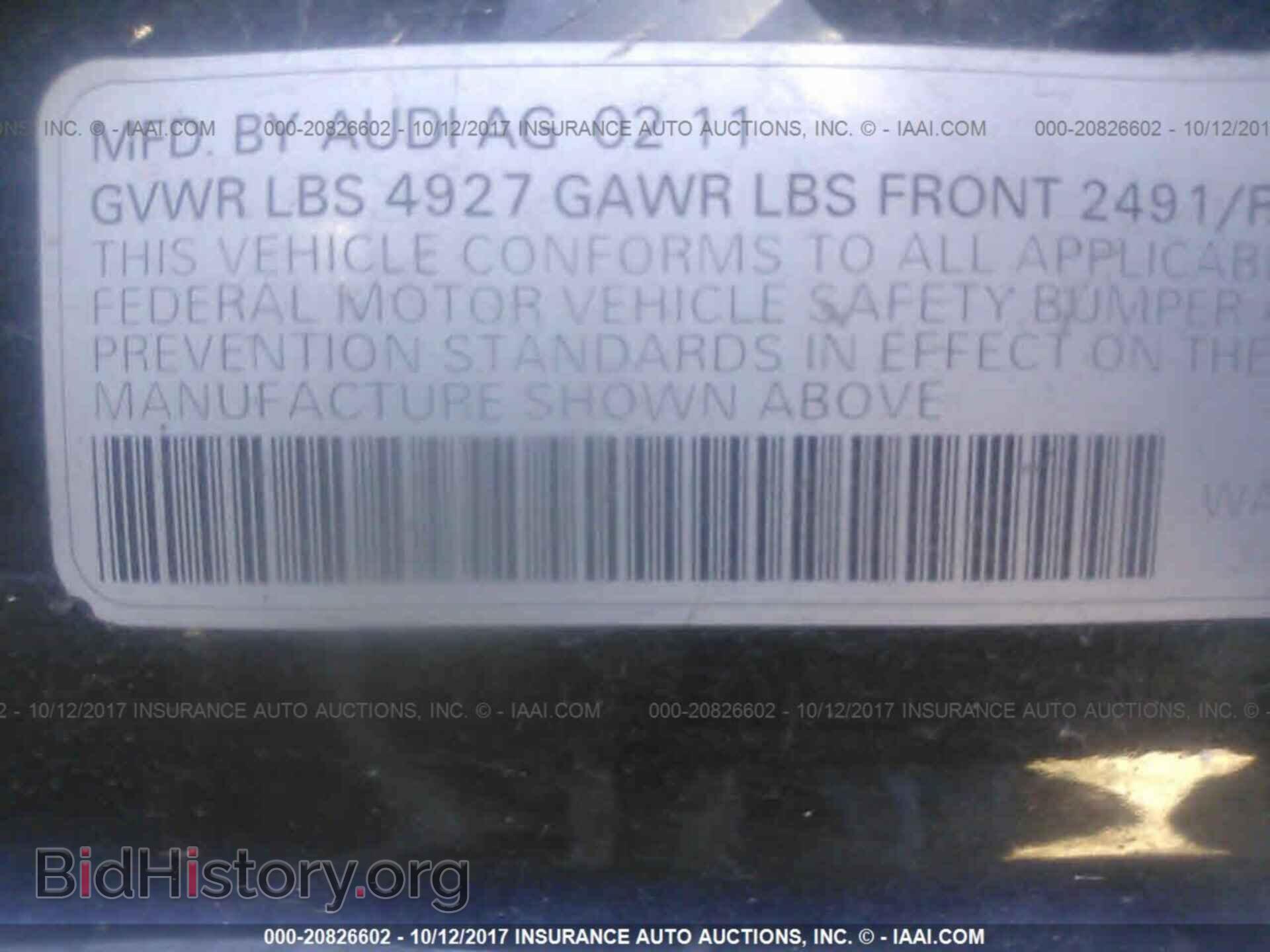 2011 Audi A4 - VIN: WAUFFAFL9BN044789 - Photo 9