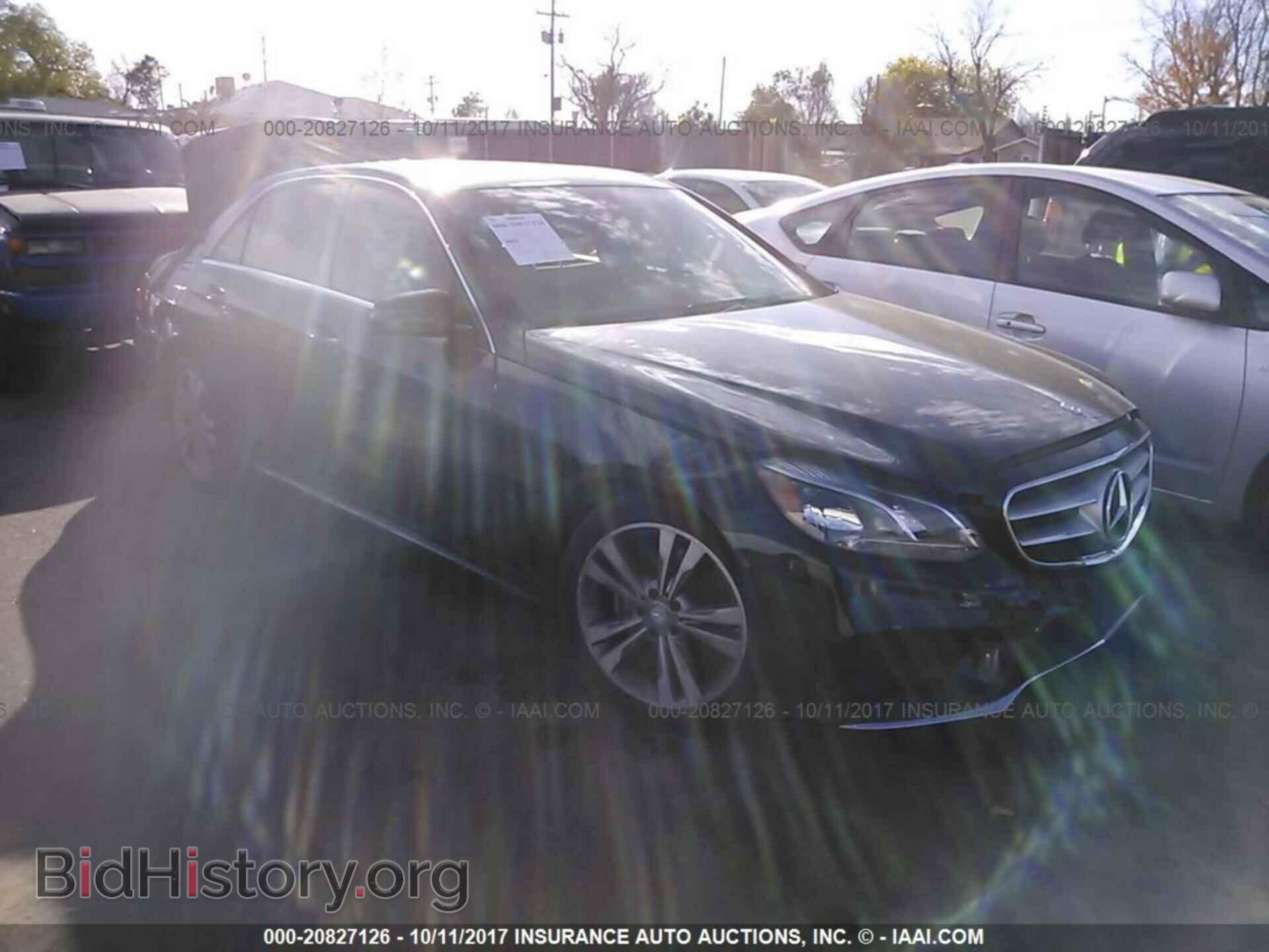 Photo WDDHF8JB7EB059211 - Mercedes-benz E 2014