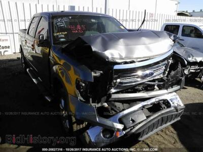 2014 Ford F150, gray — VIN 1FTFW1CF4EKE06003, IAAI