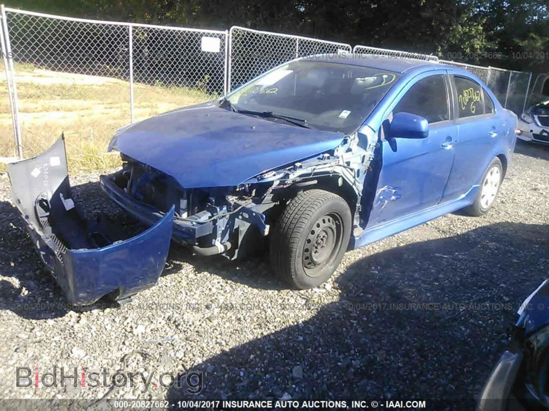 2011 Mitsubishi Lancer - VIN: JA32U2FU1BU008668 - Фото 2