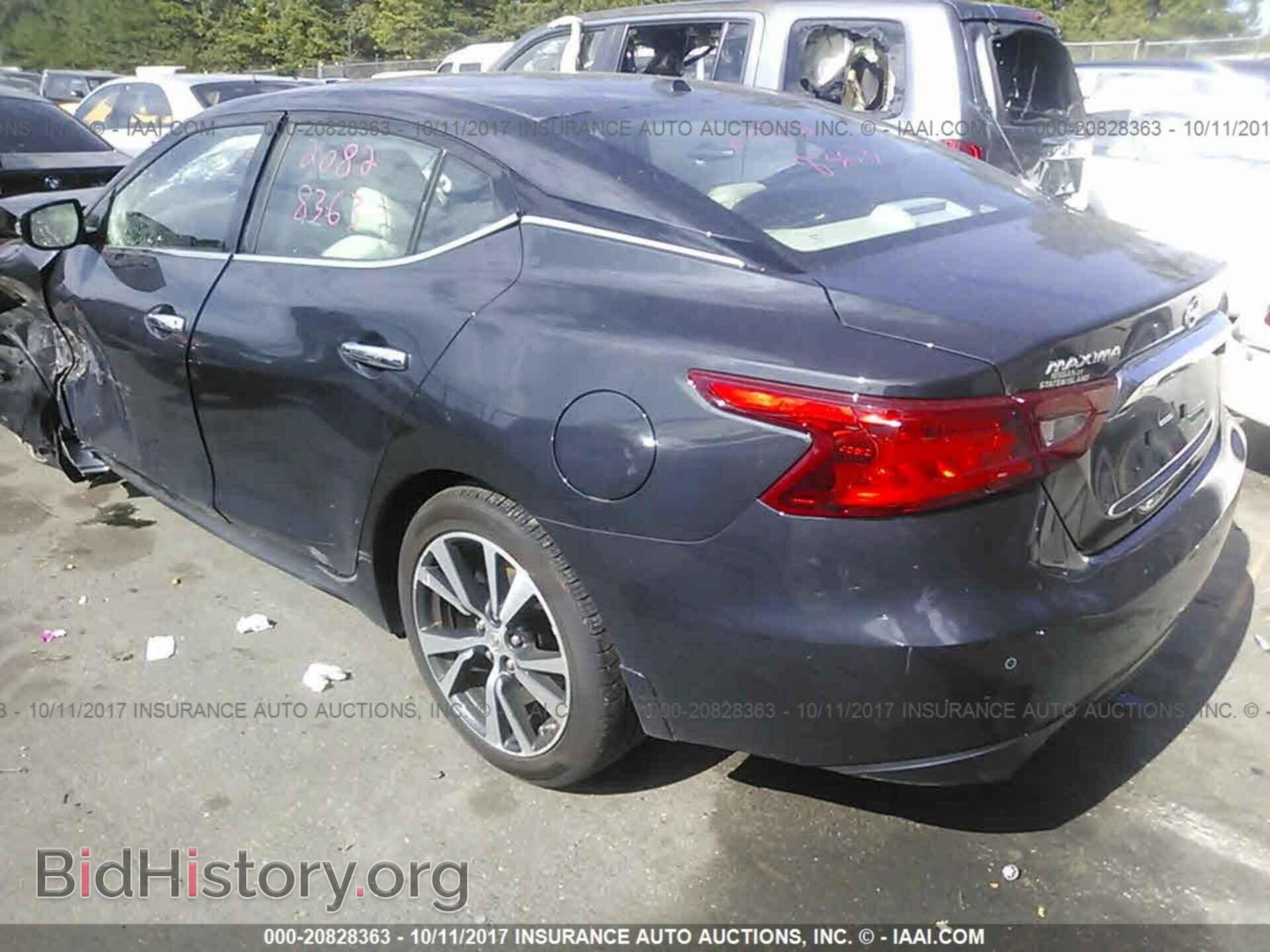 2017 Nissan Maxima - VIN: 1N4AA6AP9HC365504 - Фото 3