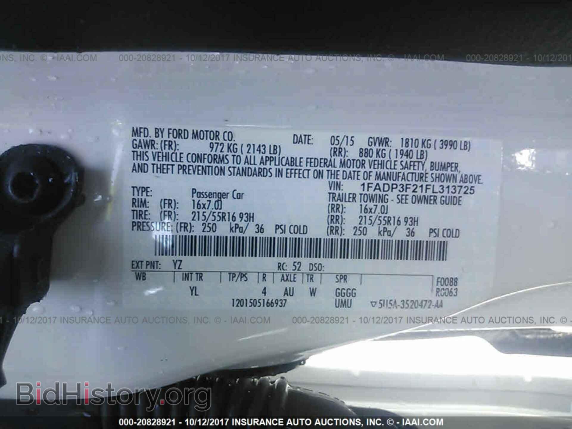 2015 Ford Focus - VIN: 1FADP3F21FL313725 - Photo 9