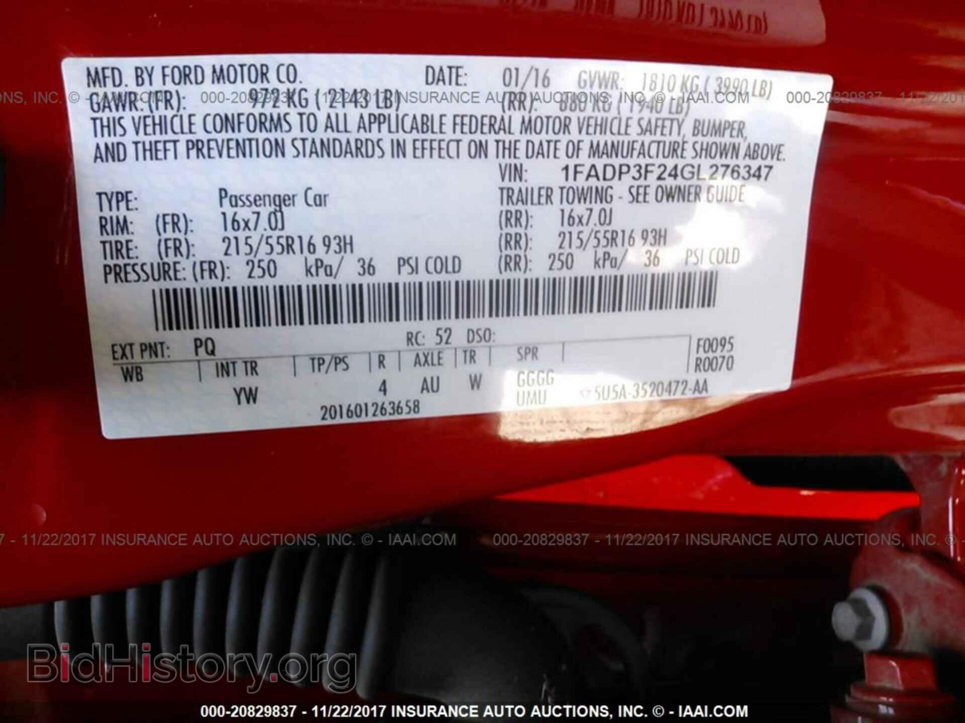 2016 Ford Focus - VIN: 1FADP3F24GL276347 - Photo 9