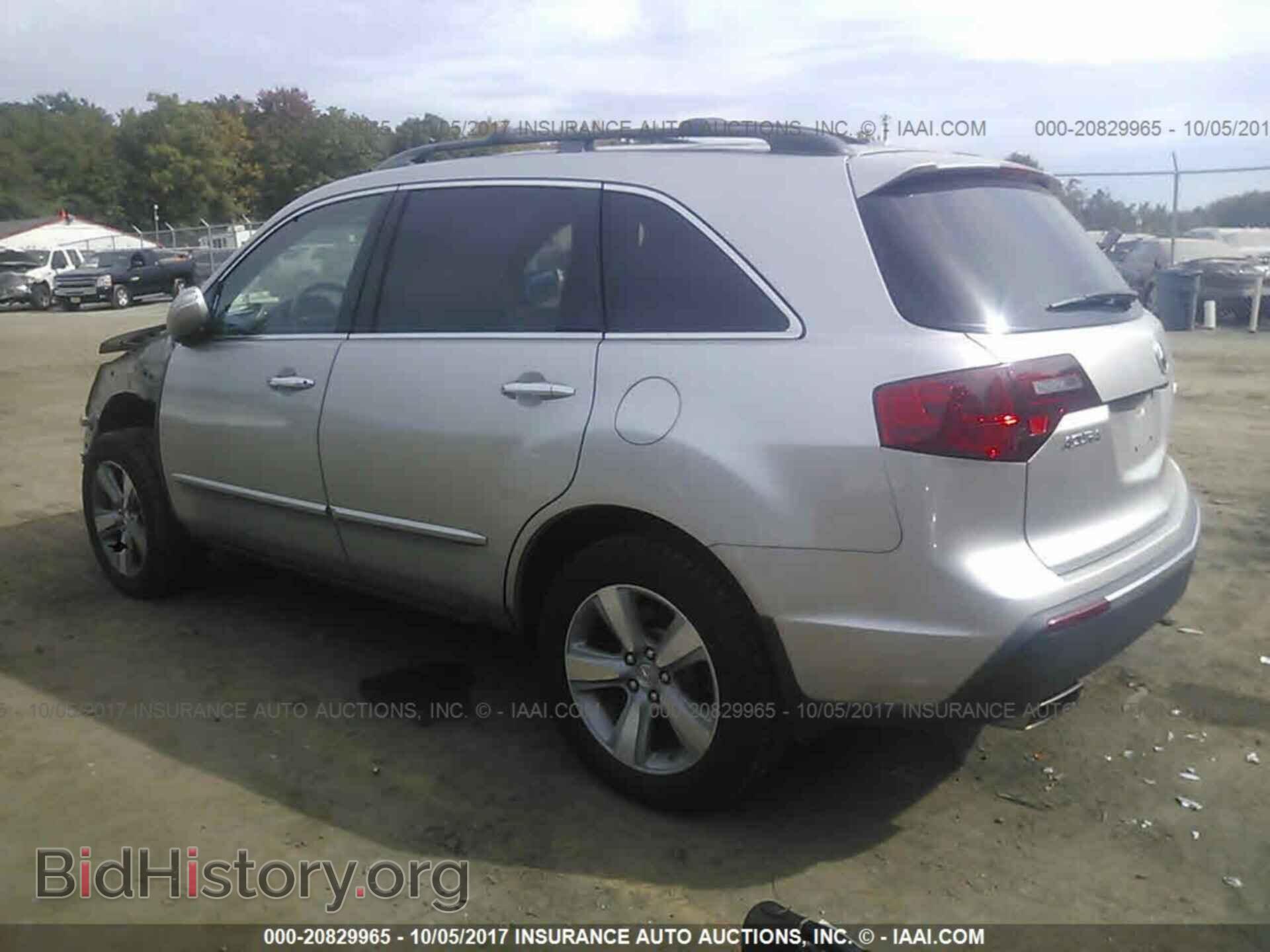 2011 Acura Mdx - VIN: 2HNYD2H27BH524506 - Фото 3