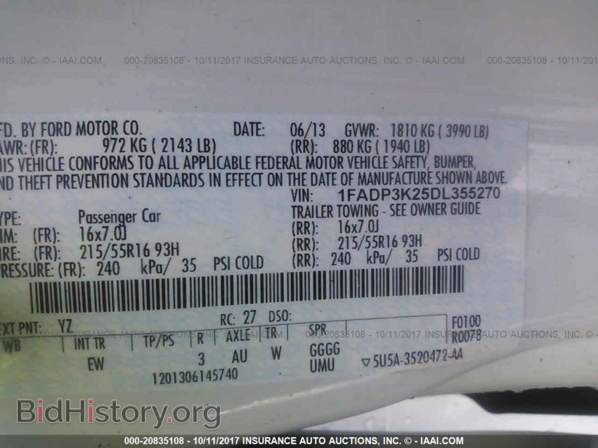 2013 Ford Focus - VIN: 1FADP3K25DL355270 - Photo 9