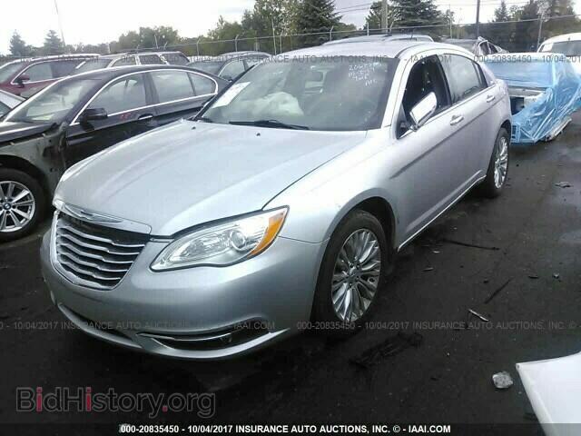 2012 Chrysler 200 - VIN: 1C3CCBCB6CN206223 - Фото 2