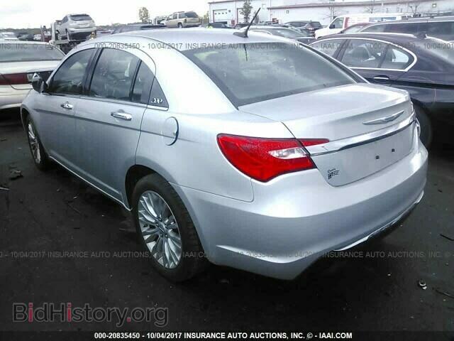 2012 Chrysler 200 - VIN: 1C3CCBCB6CN206223 - Фото 3