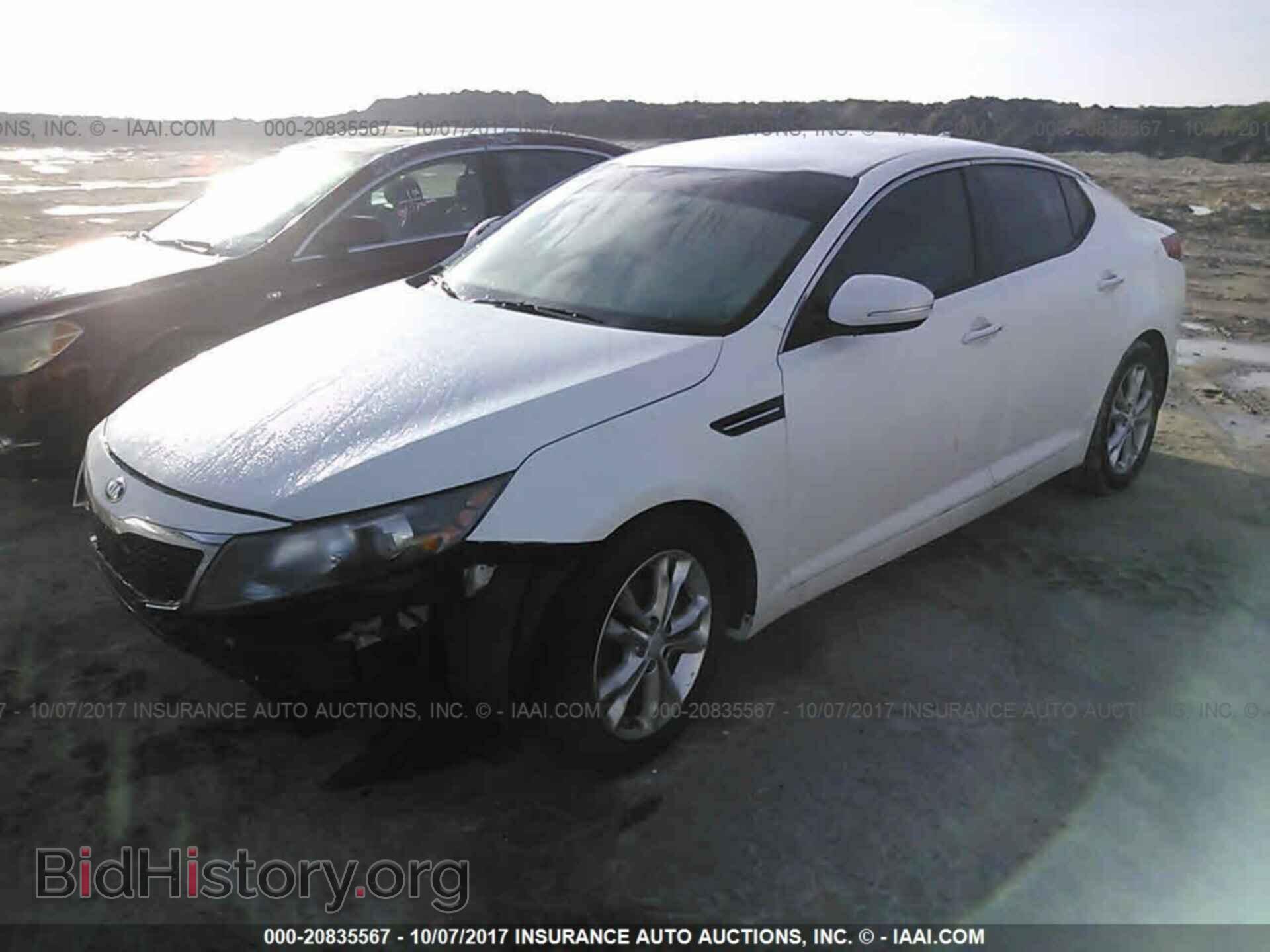 2013 Kia Optima - VIN: 5XXGN4A76DG155031 - Фото 2