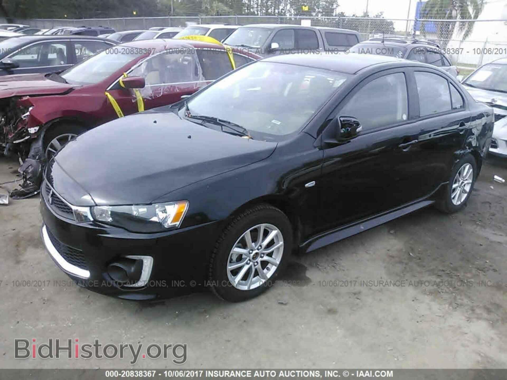 2016 Mitsubishi Lancer - VIN: JA32U2FU7GU001280 - Фото 2