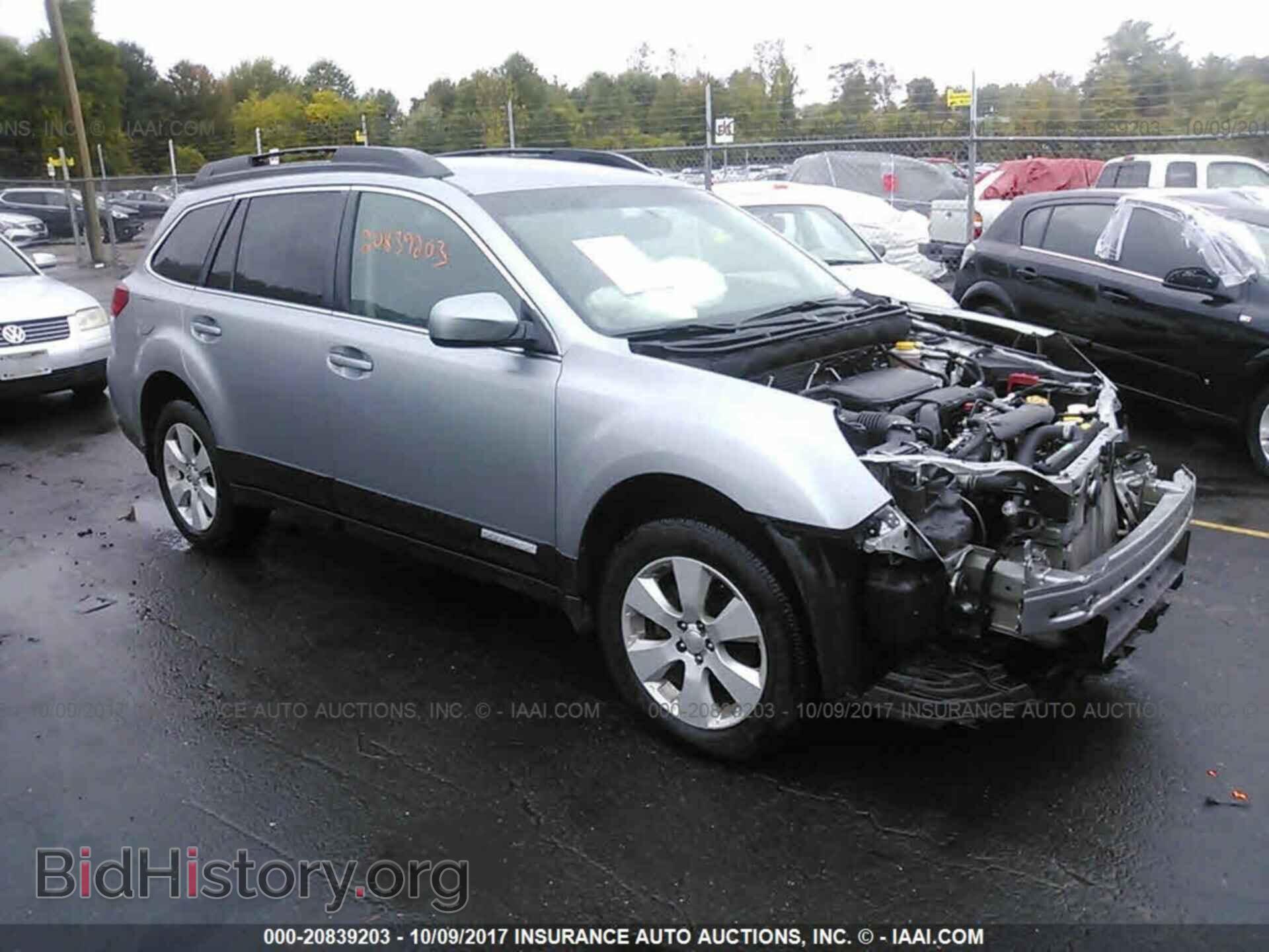 Фотография 4S4BRBCC4B3391196 - Subaru Outback 2011