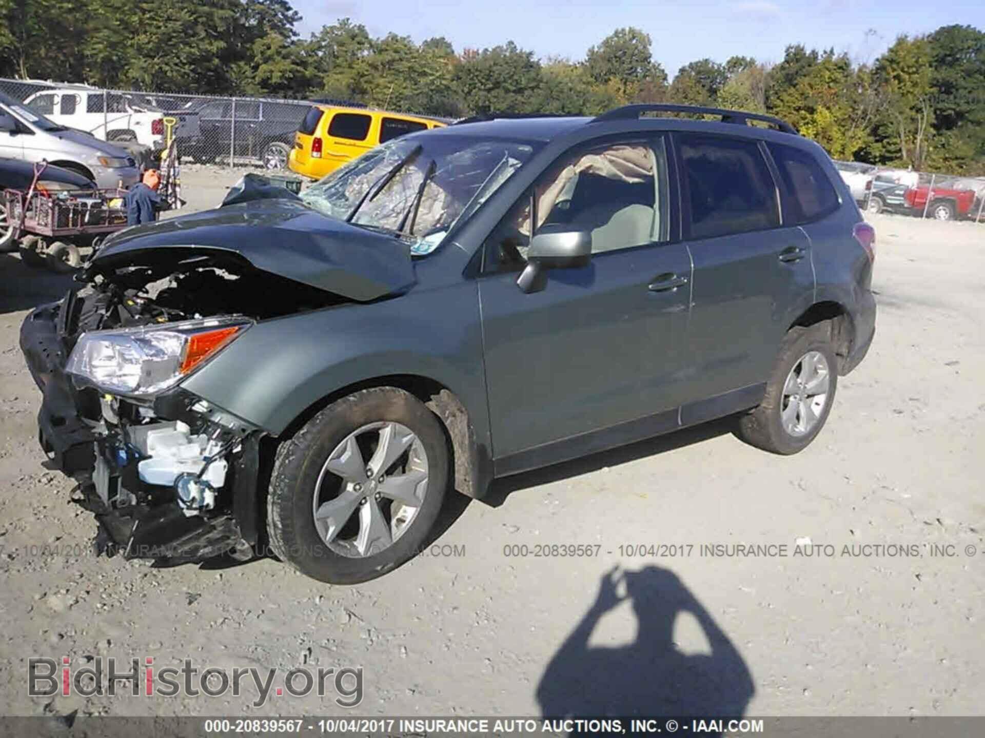 2016 Subaru Forester - VIN: JF2SJADC8GH448693 - Фото 2