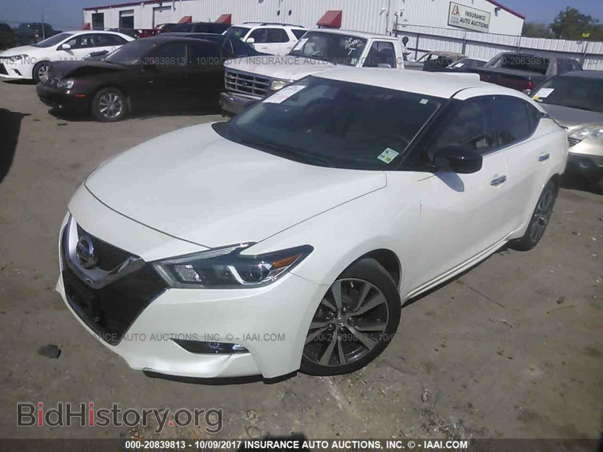 2016 Nissan Maxima - VIN: 1N4AA6AP1GC409011 - Фото 2
