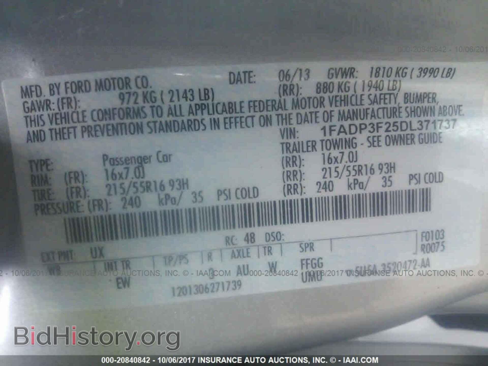 2013 Ford Focus - VIN: 1FADP3F25DL371737 - Photo 9