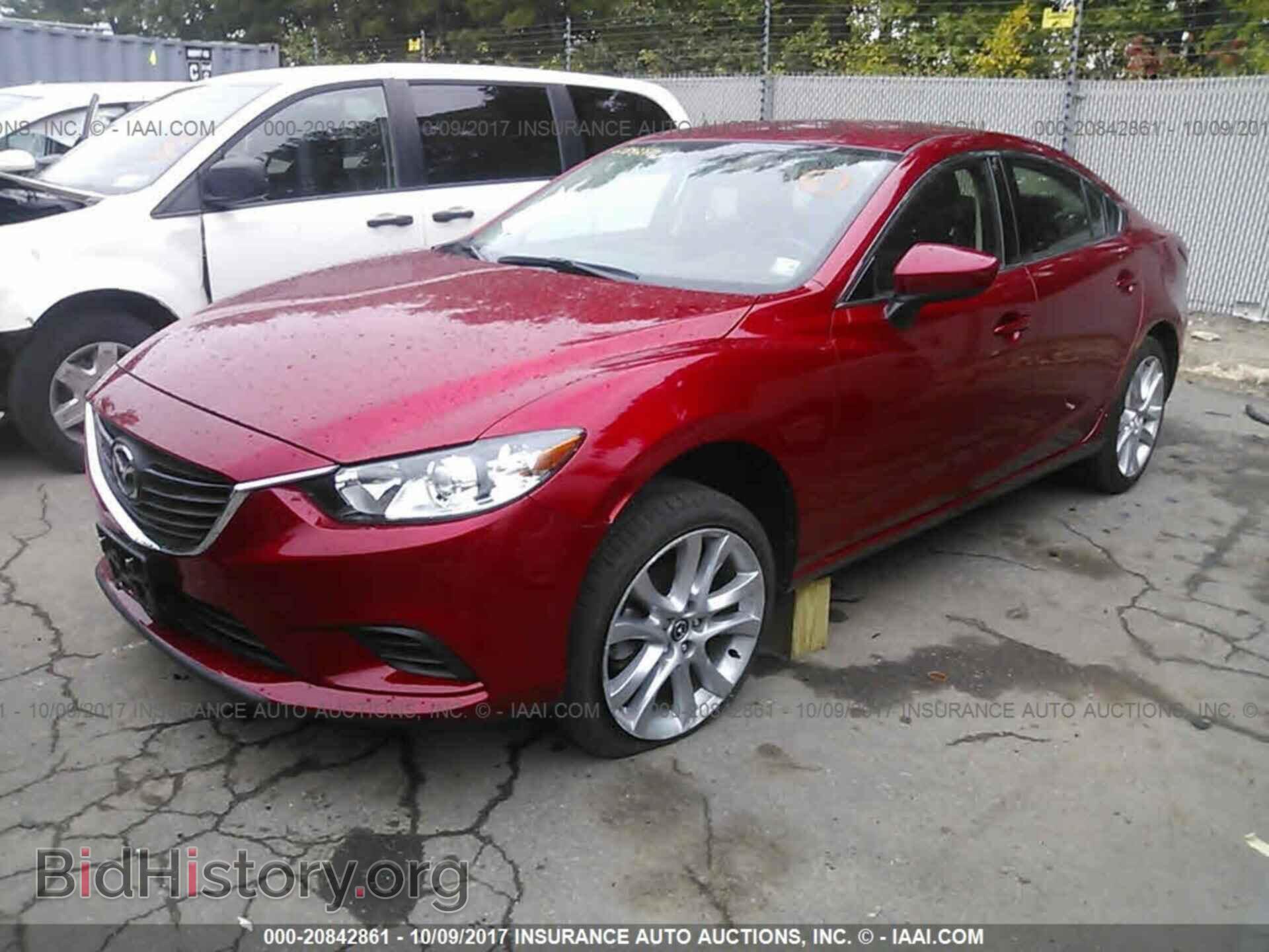 2016 Mazda 6 - VIN: JM1GJ1V5XG1478680 - Фото 2