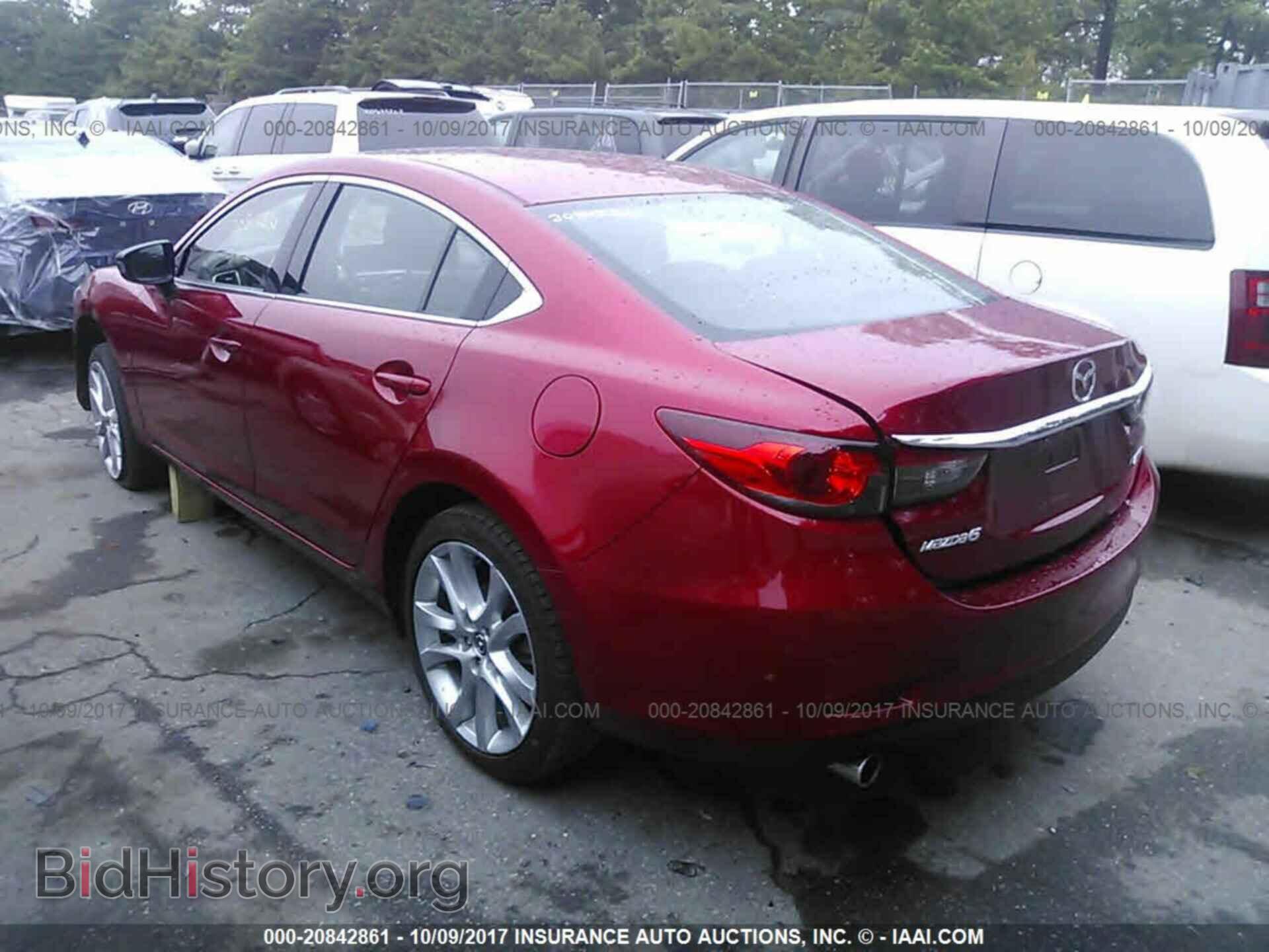2016 Mazda 6 - VIN: JM1GJ1V5XG1478680 - Фото 3