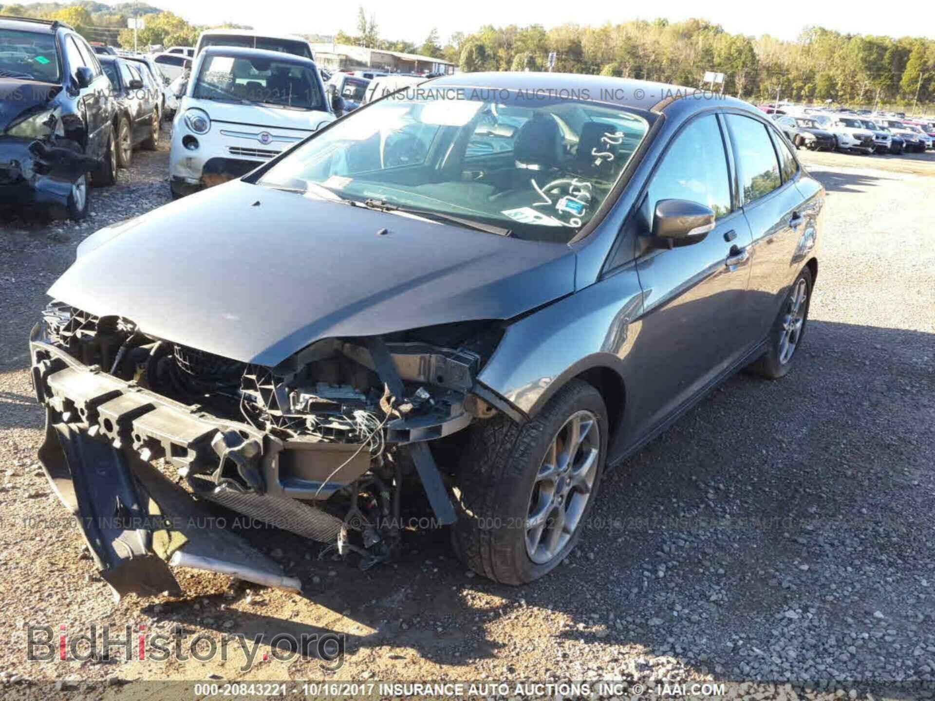 2014 FORD FOCUS - VIN: 1FADP3F22EL235468 - Фото 2