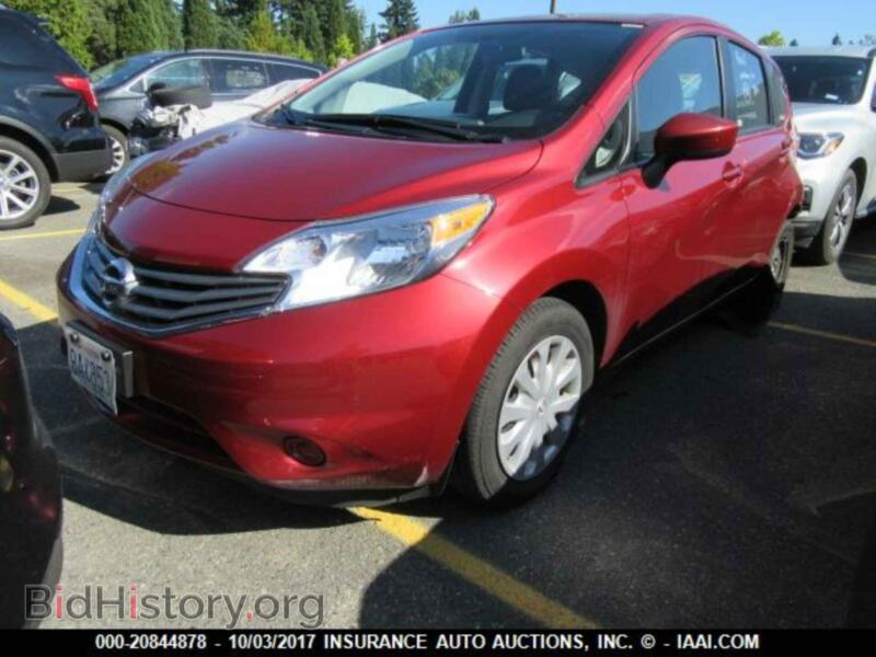 2016 Nissan VERSA NOTE (VIN 3N1CE2CP5GL398809) — photo 1 of 10, IAAI, damage: rear