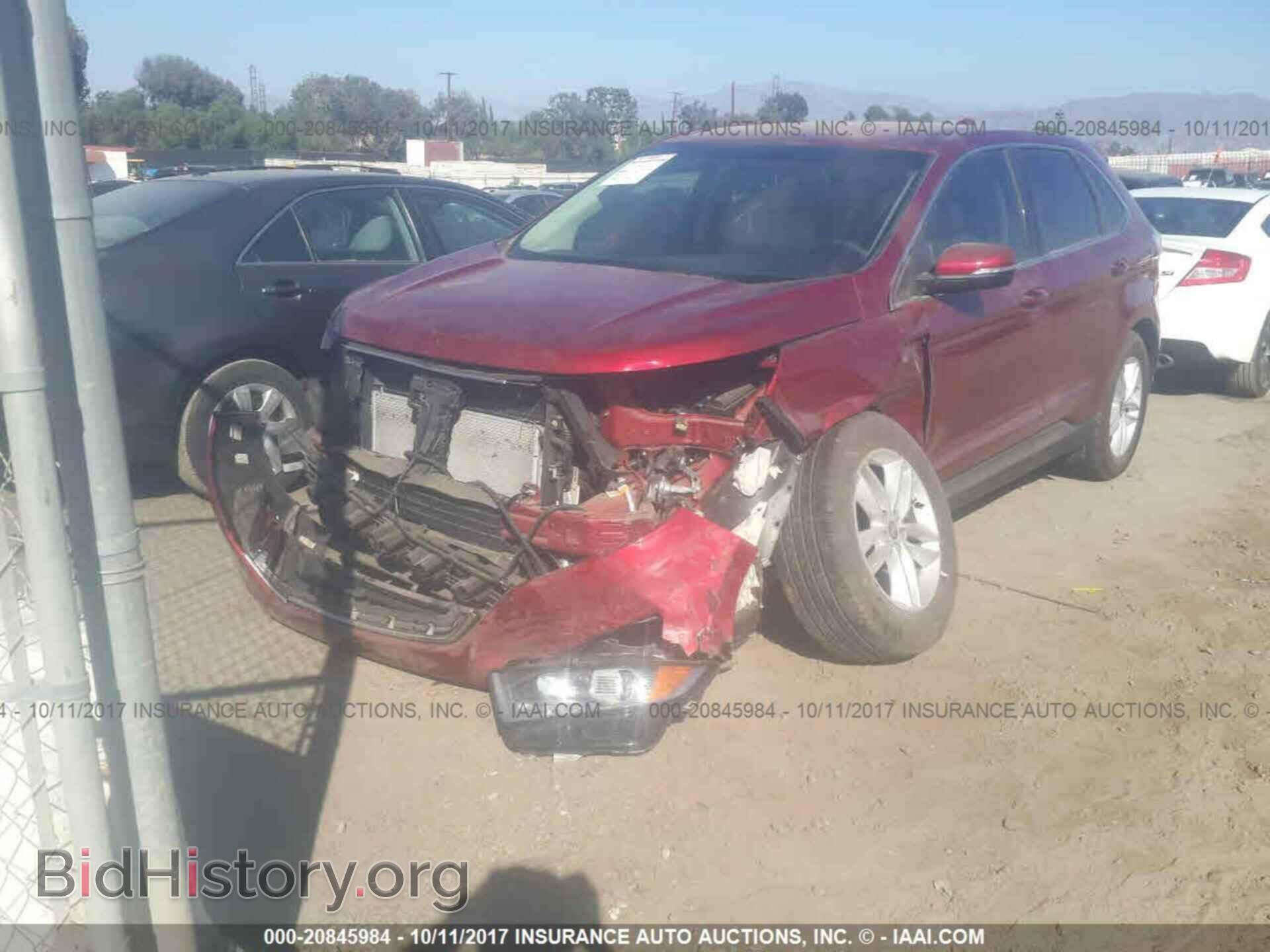 2015 Ford Edge - VIN: 2FMTK3J81FBB92691 - Фото 2