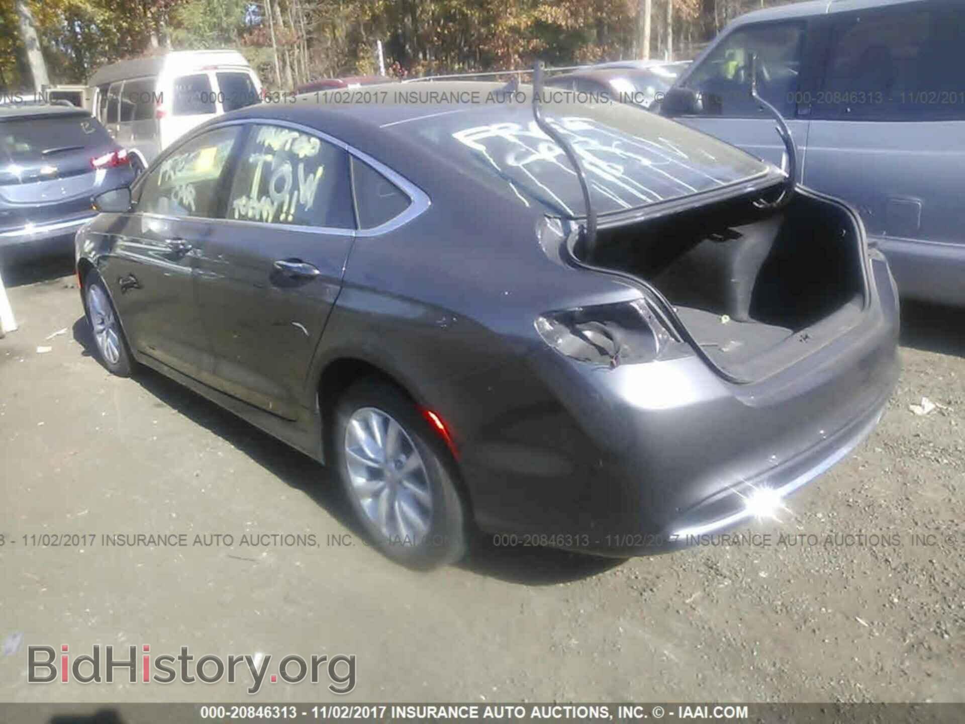 2016 Chrysler 200 - VIN: 1C3CCCCB7GN110094 - Фото 3