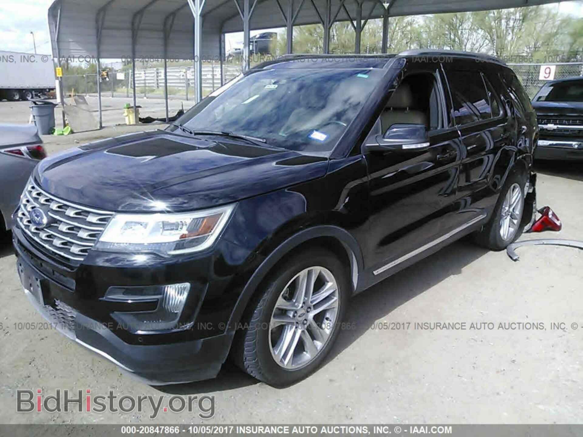 2016 Ford Explorer - VIN: 1FM5K7D88GGA07154 - Фото 2