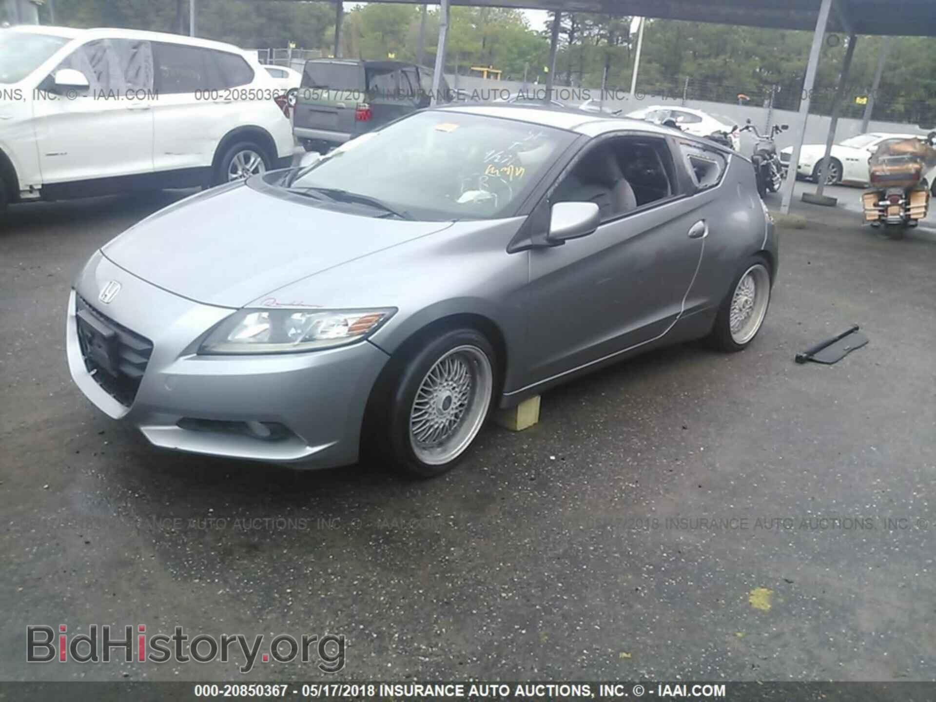 2011 Honda Cr-z - VIN: JHMZF1C65BS004840 - Фото 2